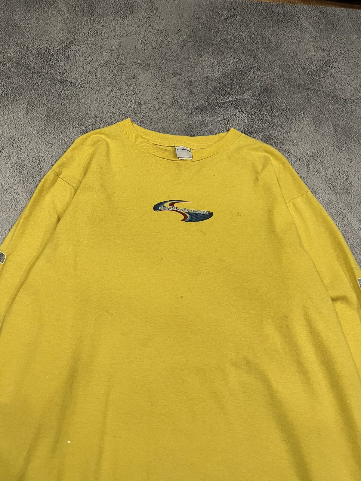 Billabong Vintage Y2k Billabong USA 💛 Faded Big Logo Long Sleeve 90’s Size US L / EU 52-54 / 3 - 3 Thumbnail