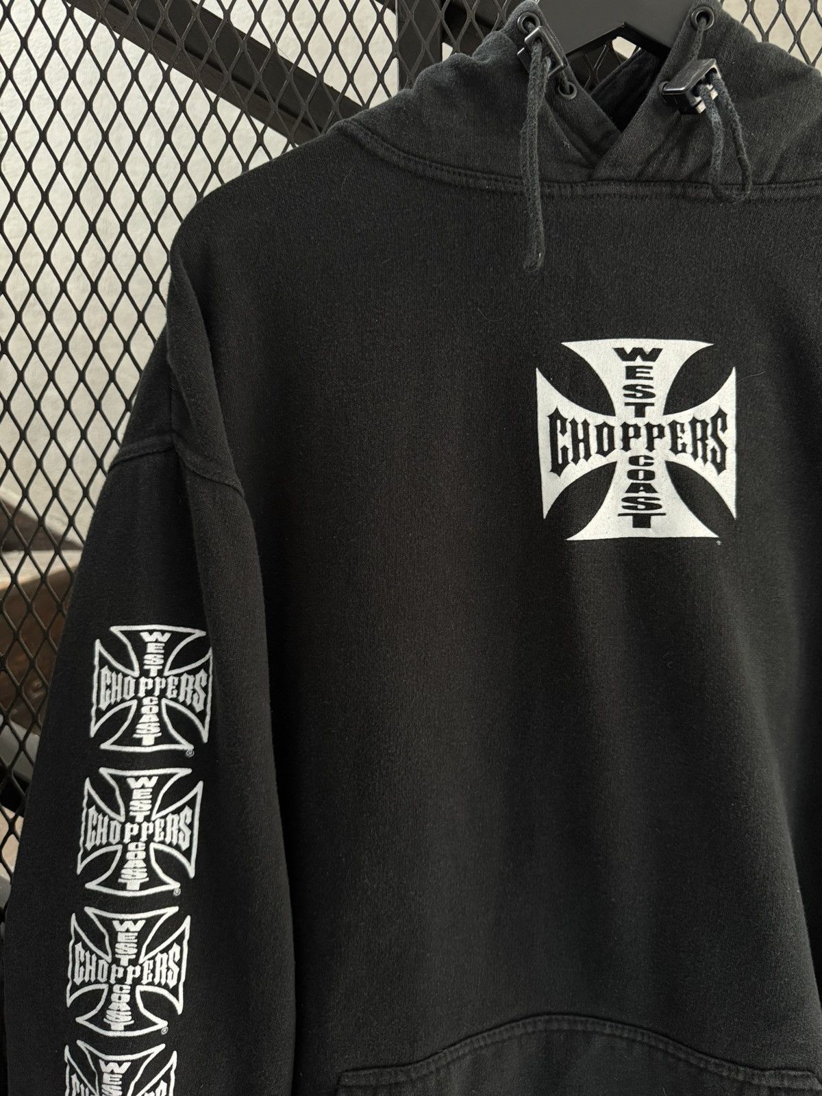 West Coast Choppers Vintage 1990s West Coast Choppers Hoodie OG Size US L / EU 52-54 / 3 - 4 Thumbnail