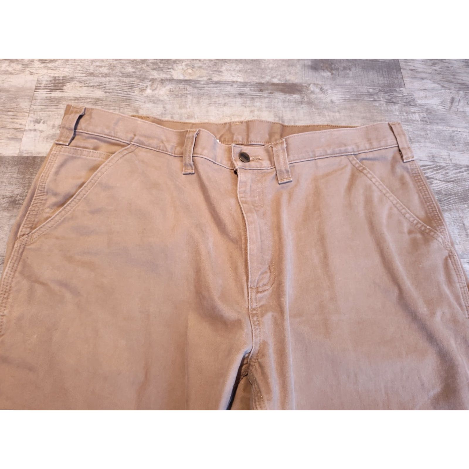 Carhartt Carhartt Relaxed Fit Carpenter Pants 40X27 Khaki Beige Mens Size US 40 / EU 56 - 6 Thumbnail