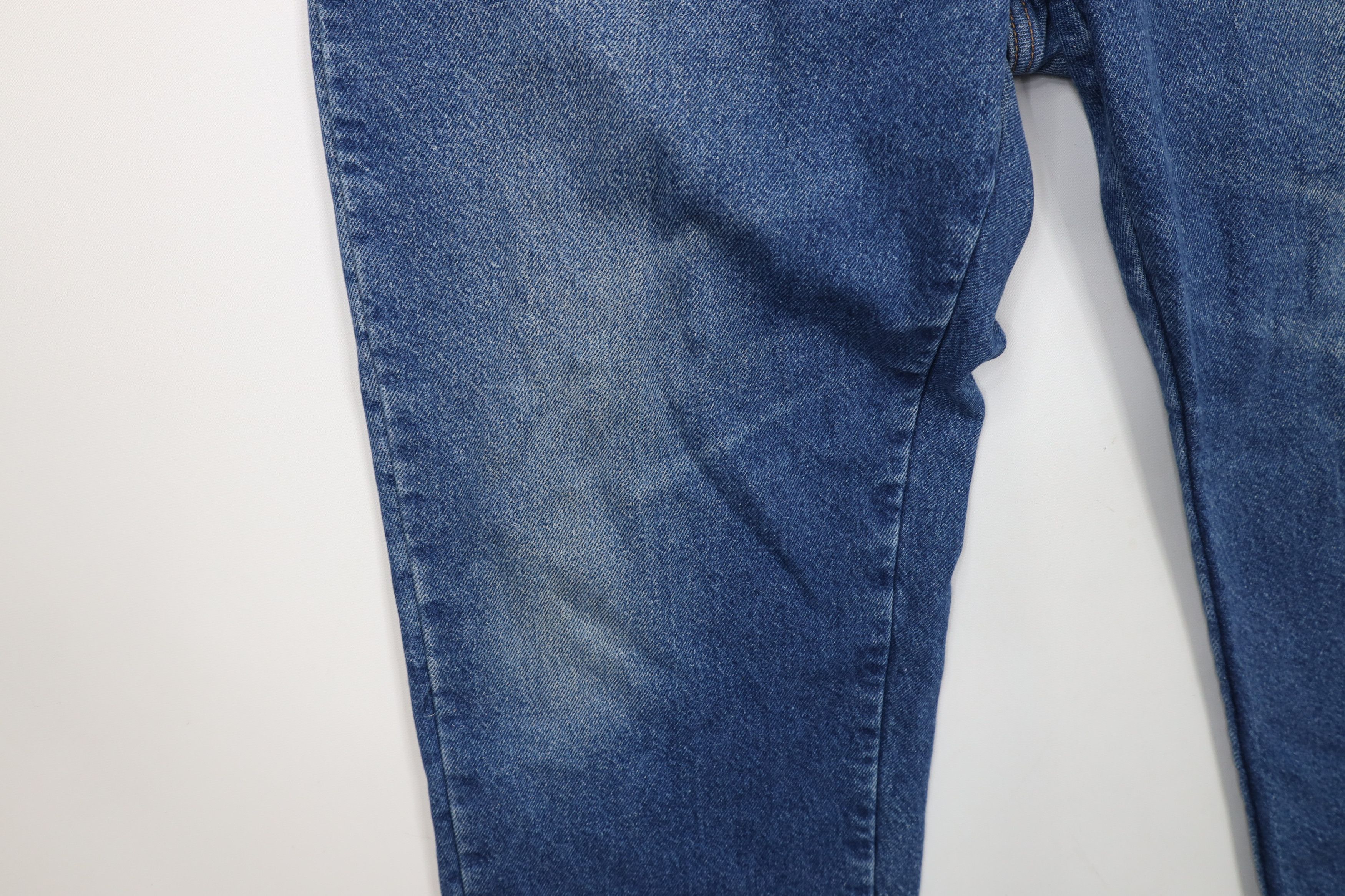 Dickies × Vintage Vintage 90s Dickies Flannel Lined Wide Leg Denim Jeans Size US 40 / EU 56 - 8 Thumbnail