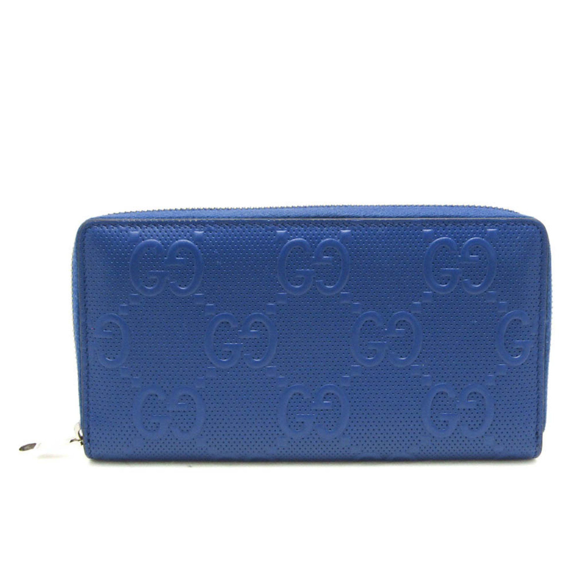 Gucci Diamante Navy Leather Wallet (Pre-Owned) Size ONE SIZE - 1 Thumbnail
