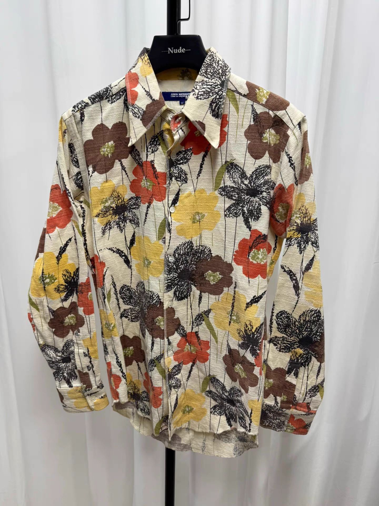 Junya Watanabe Junya watanabe Oil Painting Fabric Shirt K20 Size US M / EU 48-50 / 2 - 1 Thumbnail