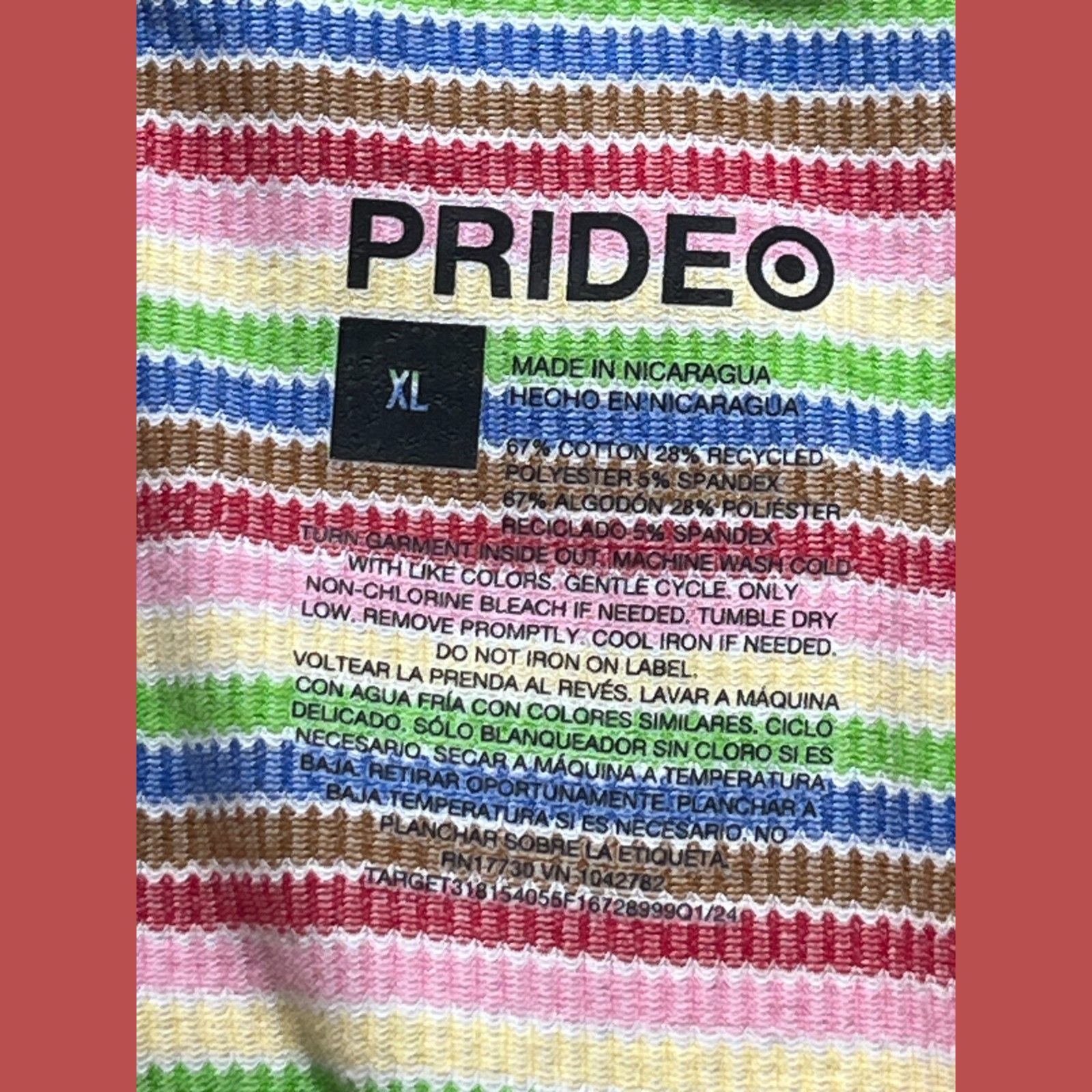 Other Pride - Women's Mid-Rise Mini Asymmetrical Skirt Rainbows St Size 35" - 10 Thumbnail