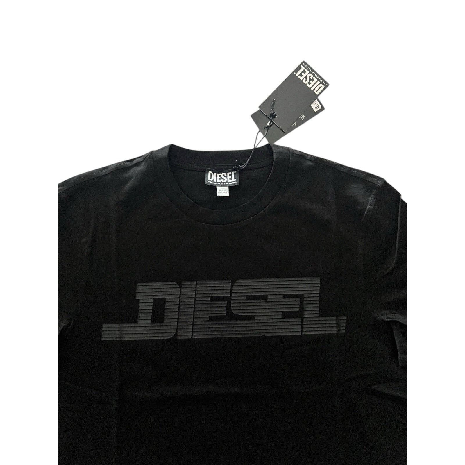 Diesel Diesel T-Just Maglietta T-Shirt NWT $80 Black Size L Size US L / EU 52-54 / 3 - 2 Thumbnail