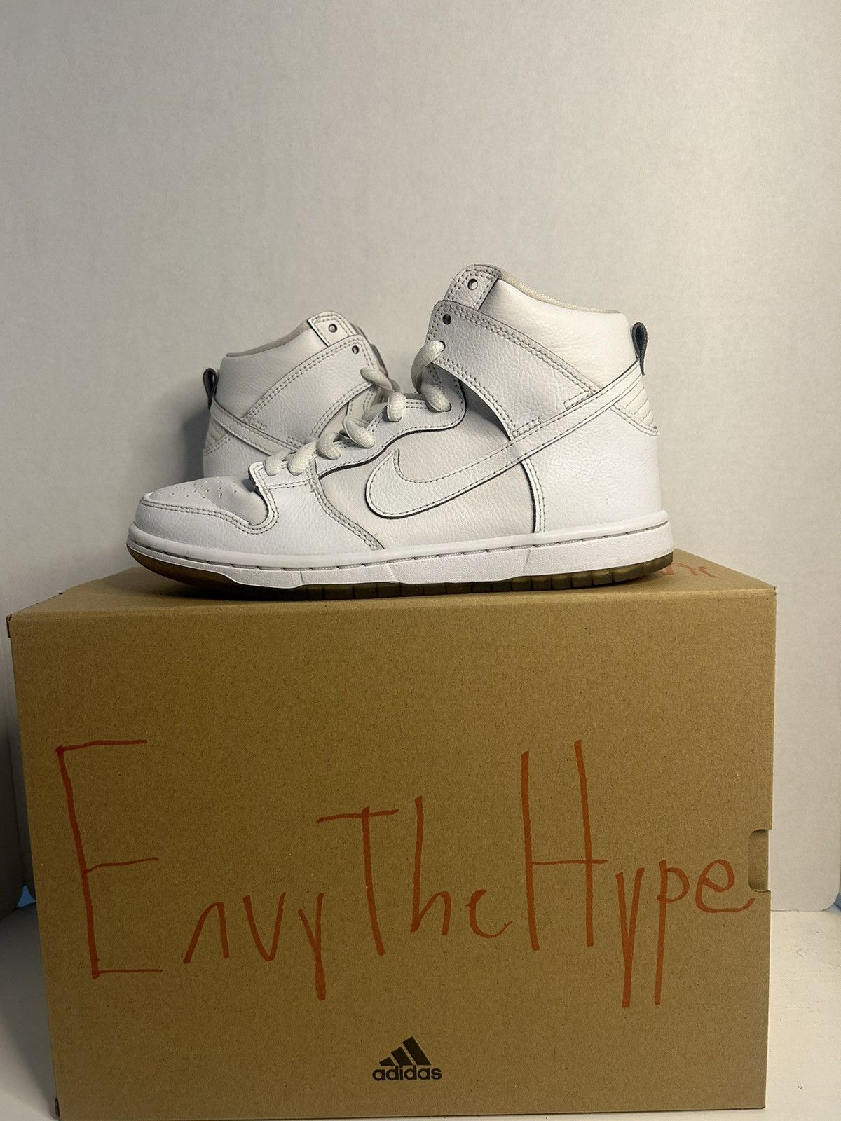 Nike × Nike SB Nike SB Dunk High “ White Ice “ 2016 Size US 5.5 / EU 38 - 3 Thumbnail