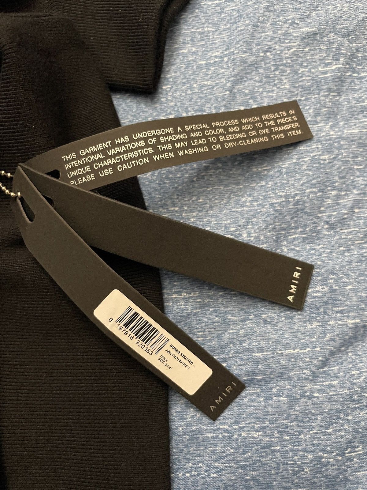 Amiri Amiri Bones Stacked Hoodie Size US S / EU 44-46 / 1 - 5 Thumbnail