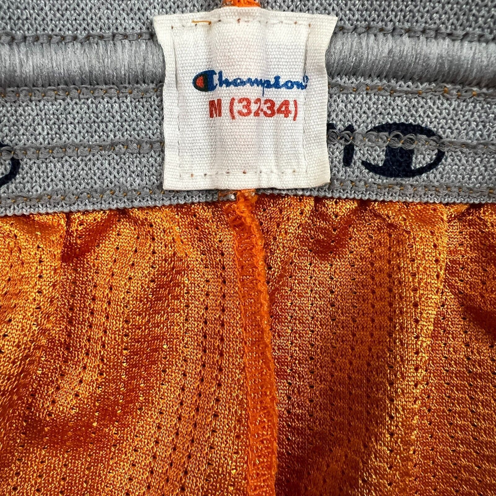 Champion × Vintage Champion Mesh Shorts Y2K Basketball Spell Out Athletic Gym Size US 26 / EU 42 - 5 Thumbnail
