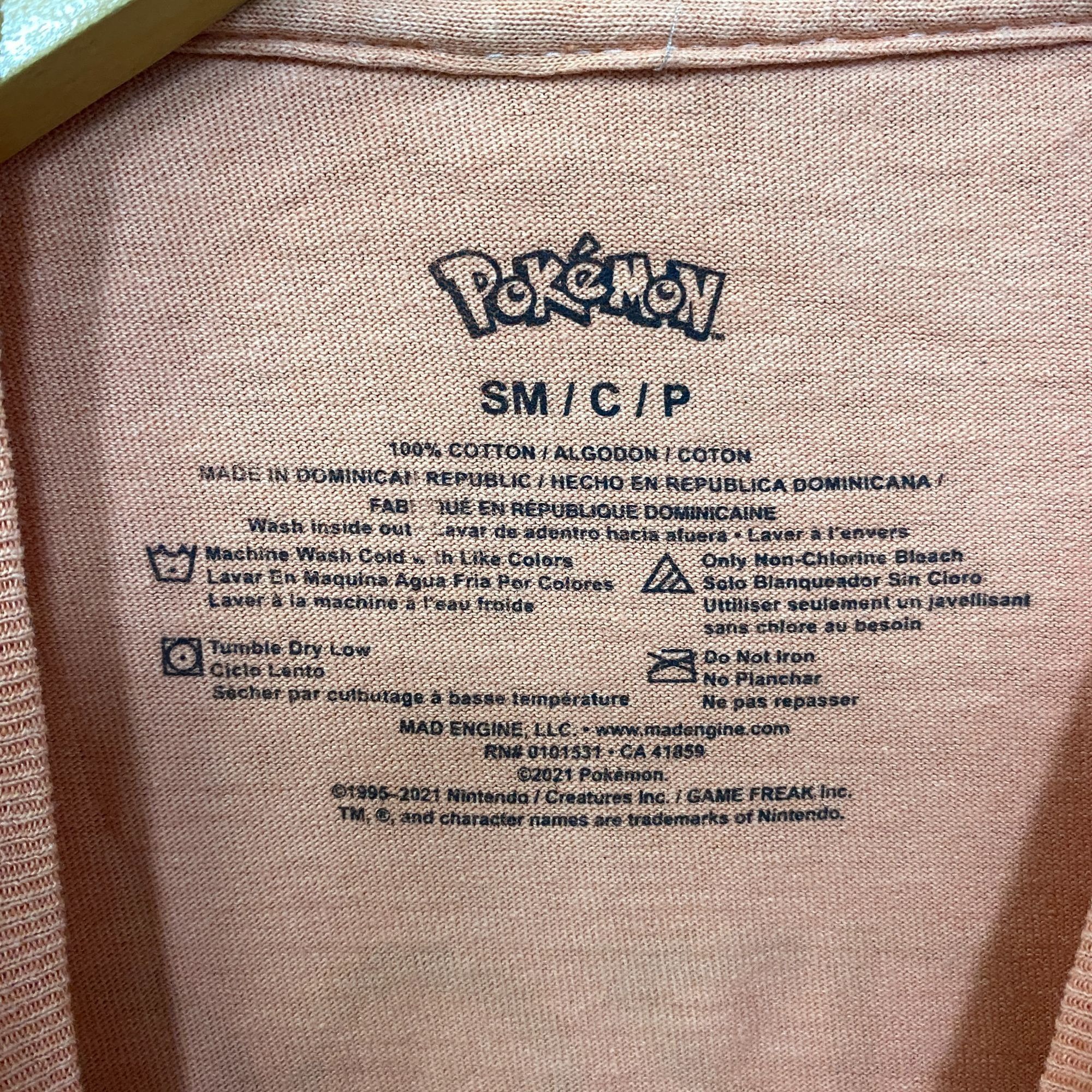 Pokemon Pokemon Charmander Evolutions Graphic Design T-Shirt SM Size US S / EU 44-46 / 1 - 5 Thumbnail