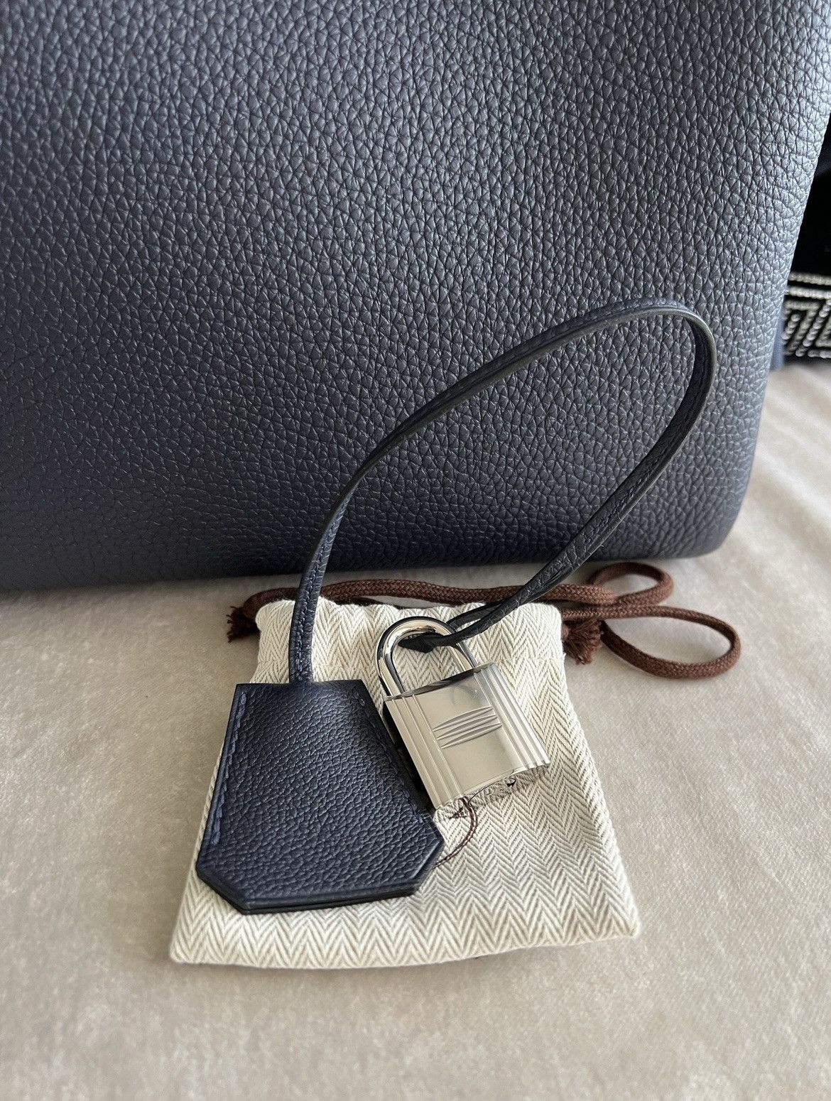 Hermes Hermes Hac a Dos GM Backpack Men’s “Midnight Blue” Size ONE SIZE - 12 Thumbnail