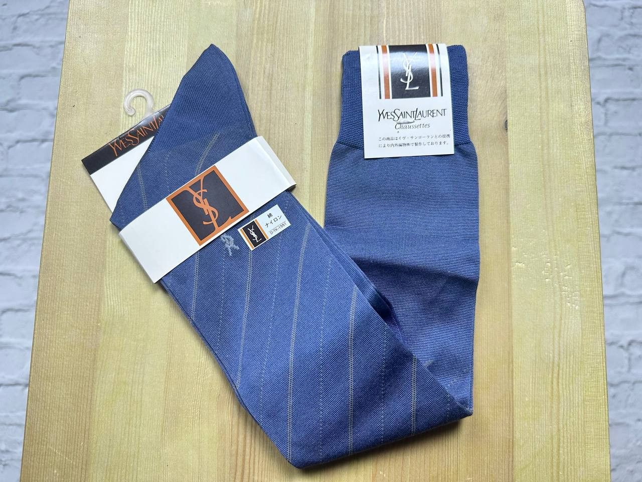 Yves Saint Laurent Socks Rare New Vintage Japanesse