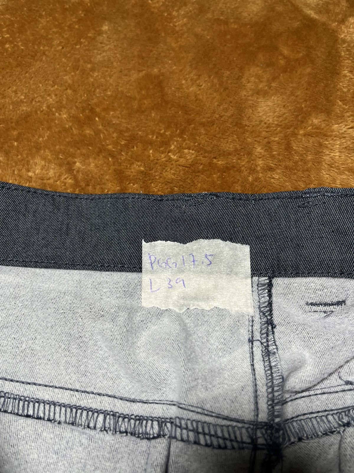 Comme Le Vent Homme Denim Strech Straight Cut Pants