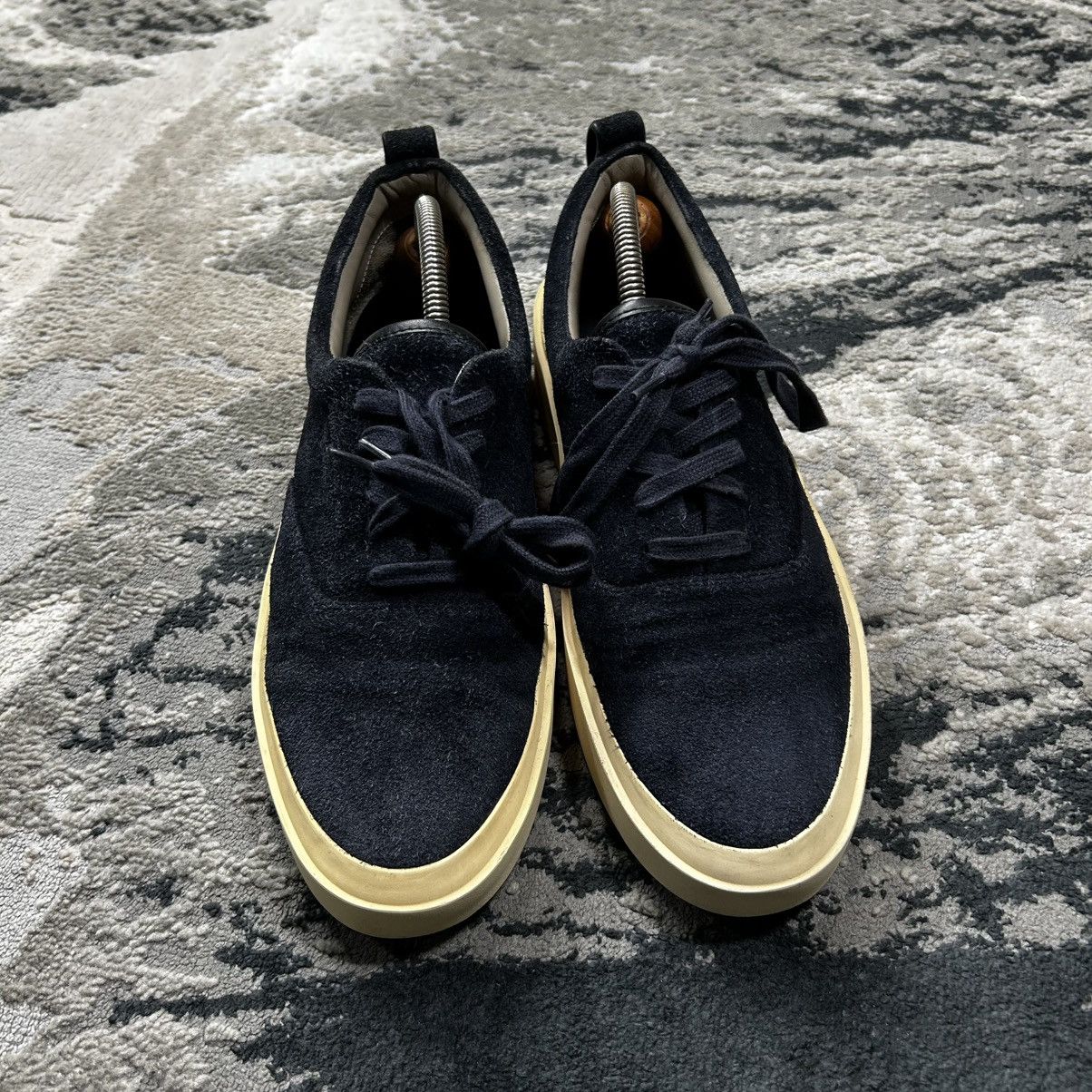 Fear of God Fear of God 101 Lace Up Blue Suede Sneakers sz EU 42 US 9 Size US 9 / EU 42 - 2 Thumbnail