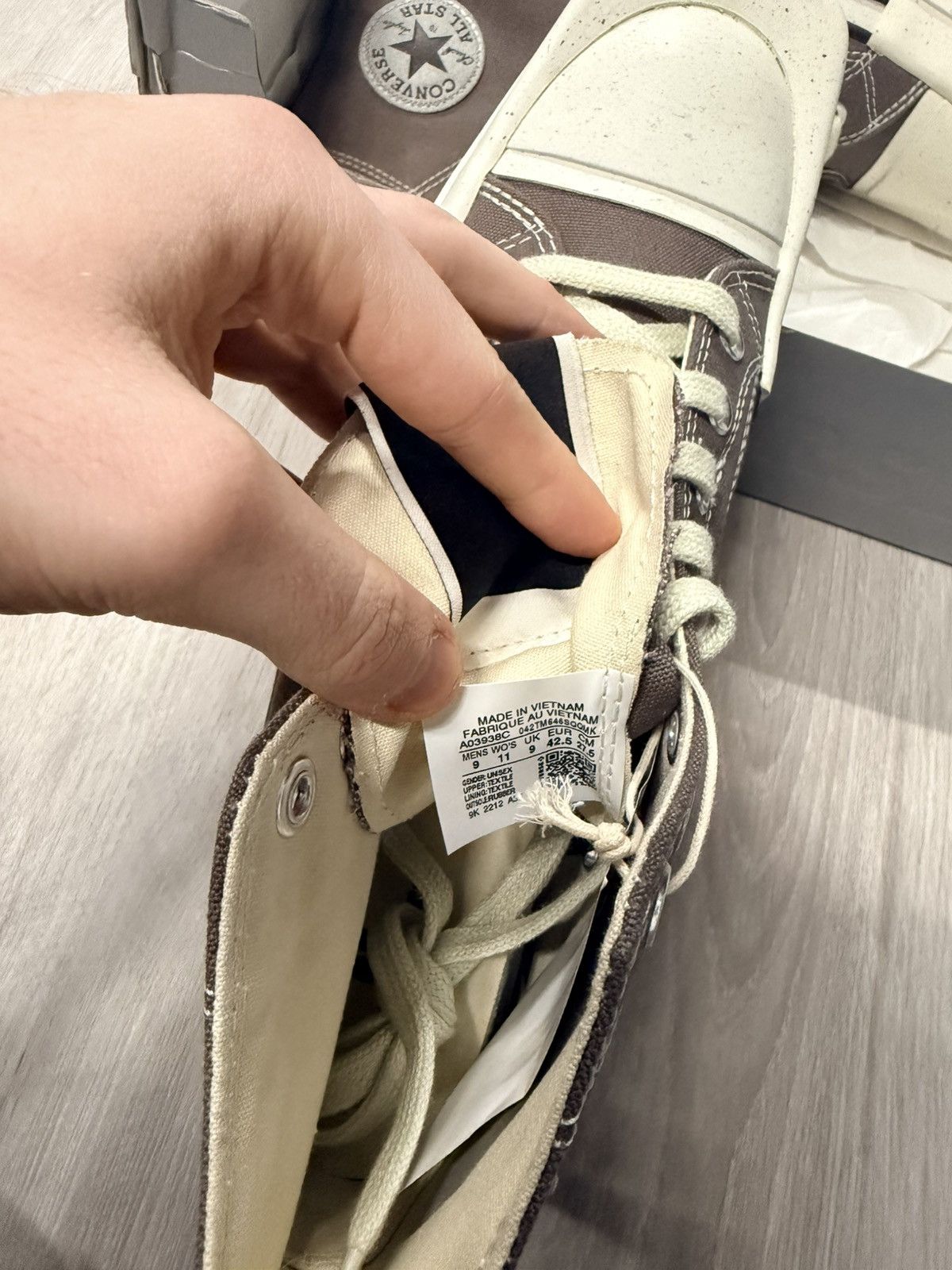 Converse × Rick Owens Drkshdw Rick Owens Converse Sneaker Size US 9 / EU 42 - 3 Thumbnail