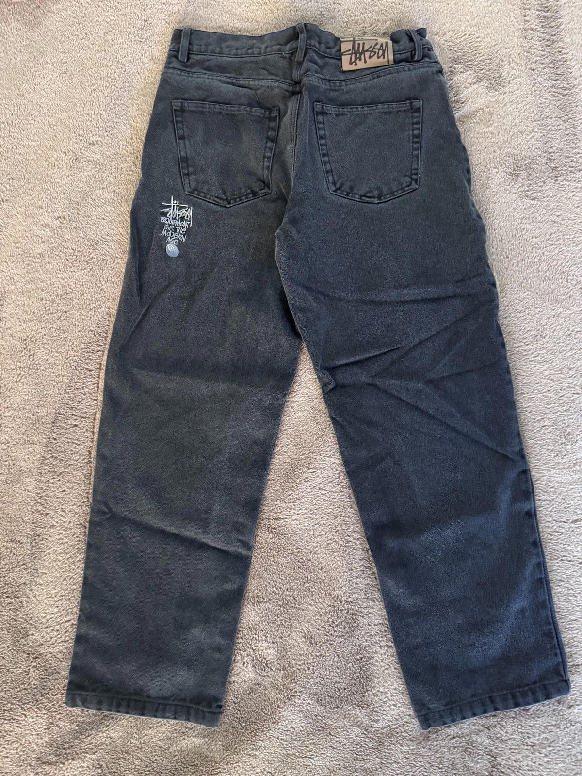 Stussy Stussy Quality Workgear Black Denim Jeans Size US 30 / EU 46 - 4 Thumbnail