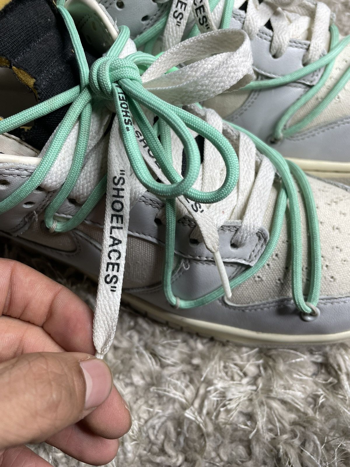 Nike × Off-White Nike x Off White Dunk Low Lot 04 Size US 9 / EU 42 - 12 Thumbnail