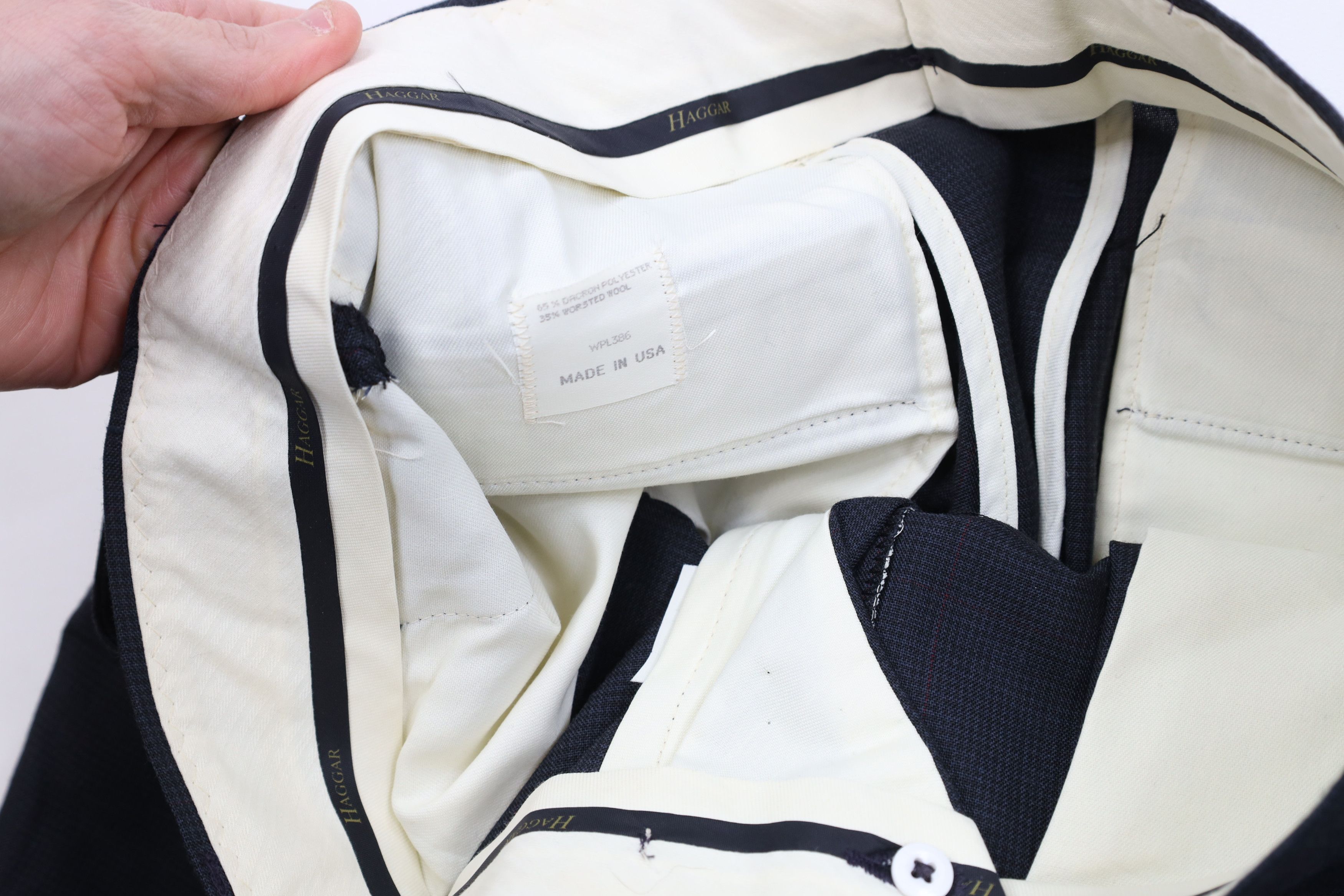 Vintage Vintage 90s Streetwear Blend Knit Wide Leg Chino Pants USA Size US 34 / EU 50 - 9 Thumbnail