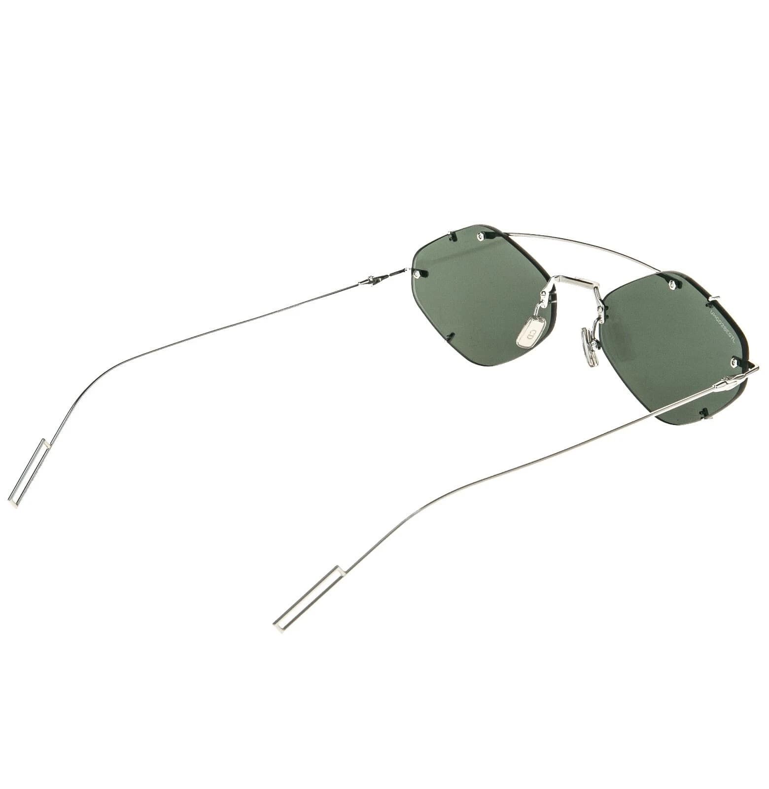 Christian Dior Monsieur CHRISTIAN DIOR INCLUSION Silver Mirrored Fashion Sunglasses Size ONE SIZE - 8 Thumbnail