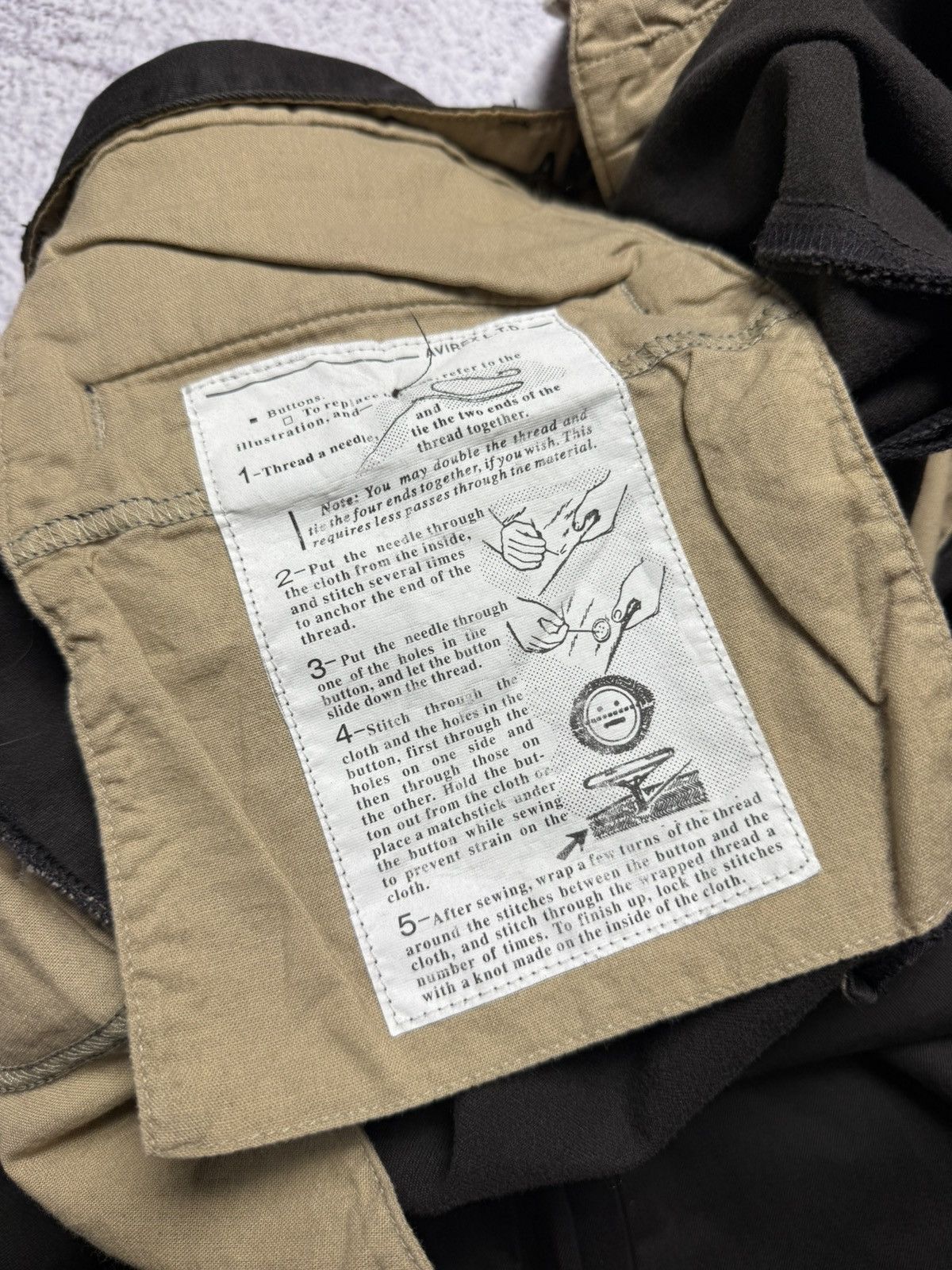 Avirex Vintage Avirex Pants Rare Aviation Chino USA Military Style Size US 30 / EU 46 - 17 Thumbnail