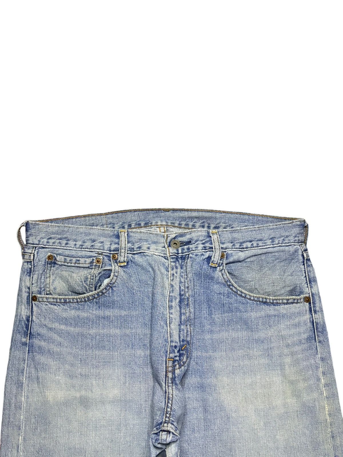 Levi's × Levi's Vintage Clothing Vintage 90s Levis 503 Faded Wash Distressed Baggy Jeans Size US 36 / EU 52 - 4 Thumbnail