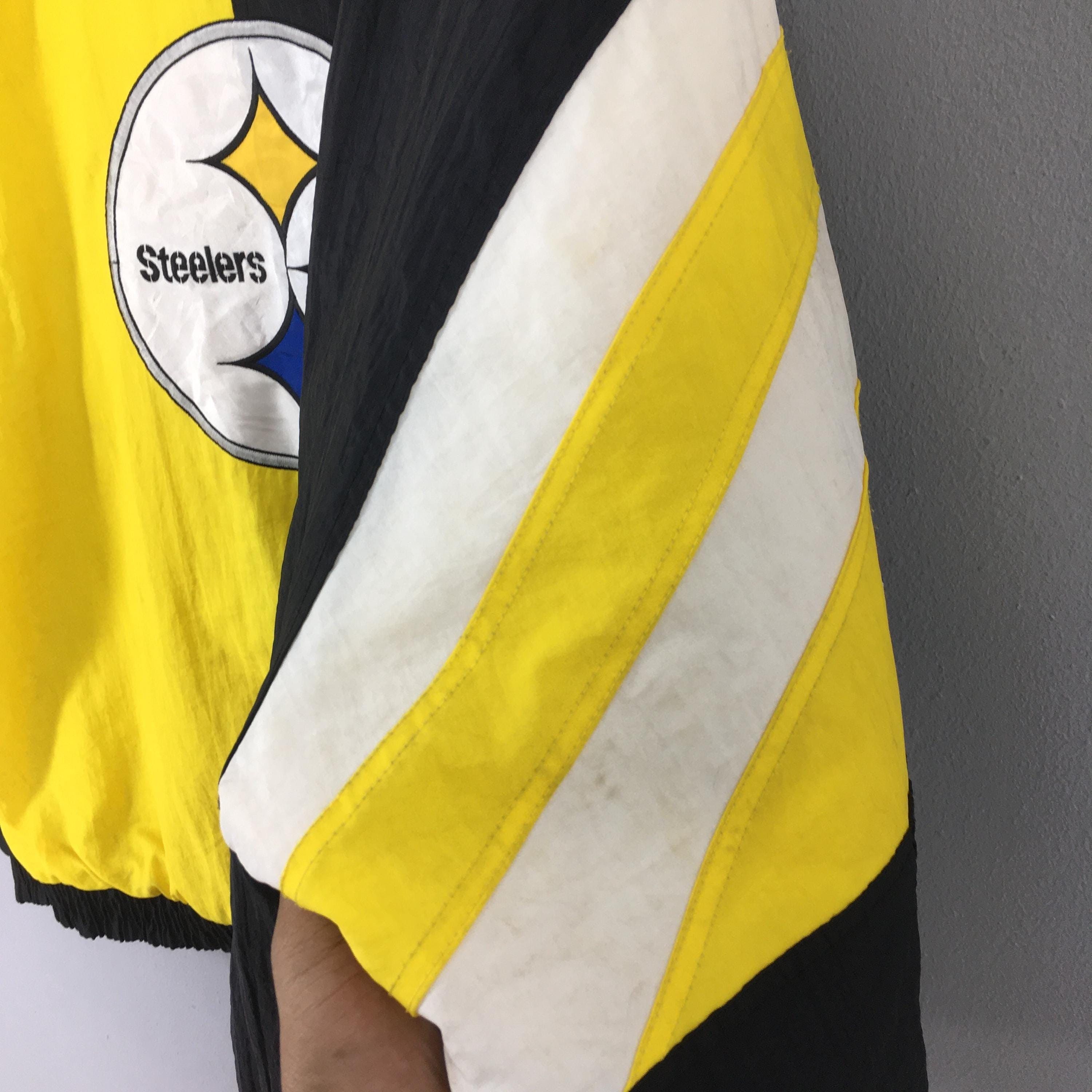 NFL Vintage 90s Pittsburgh Steelers NFL Football Jacket Large Size US L / EU 52-54 / 3 - 9 Thumbnail