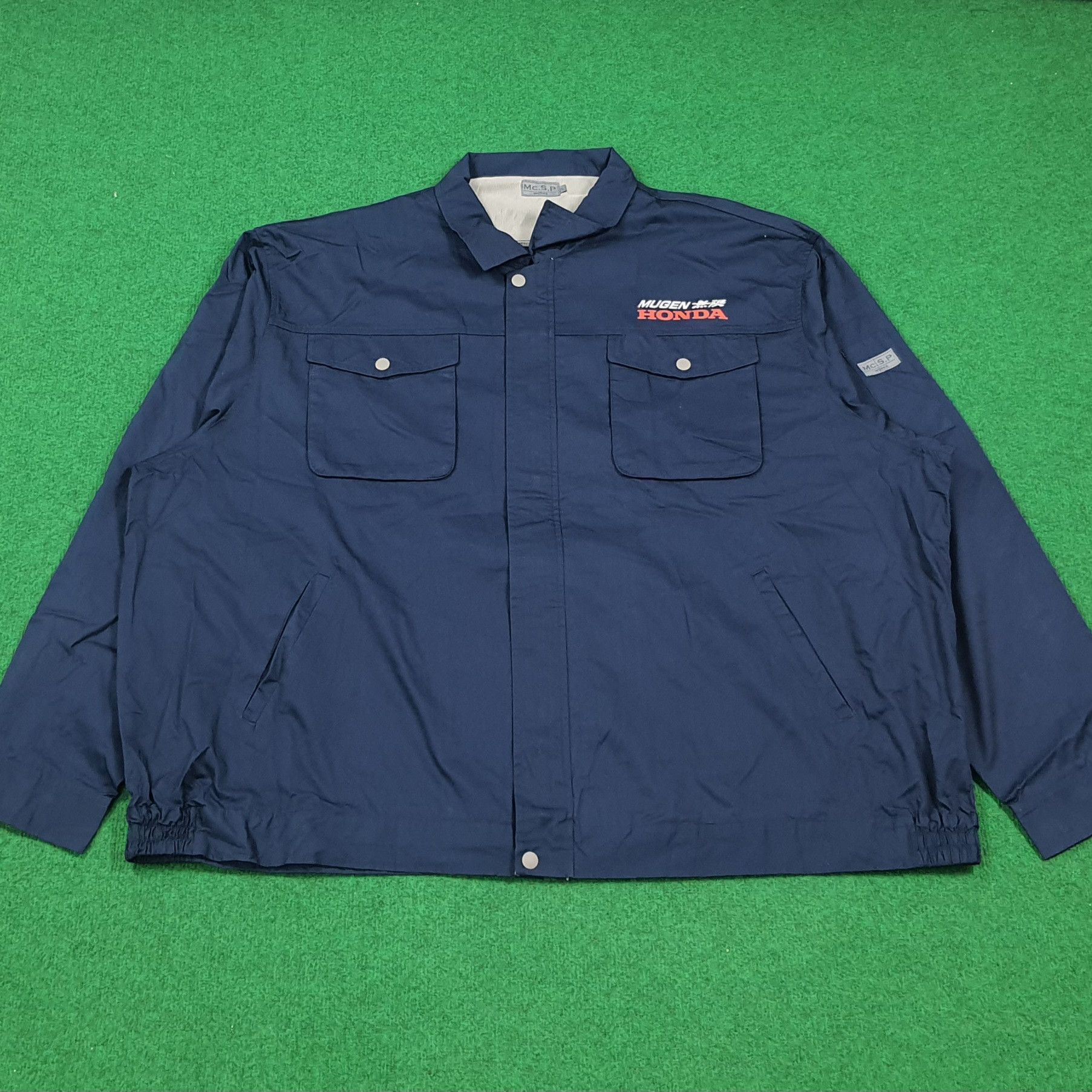 Japanese Brand Vintage Mugen HONDA Motorsports Custom Logo Jacket C287N19 Size US XXL / EU 58 / 5 - 3 Thumbnail
