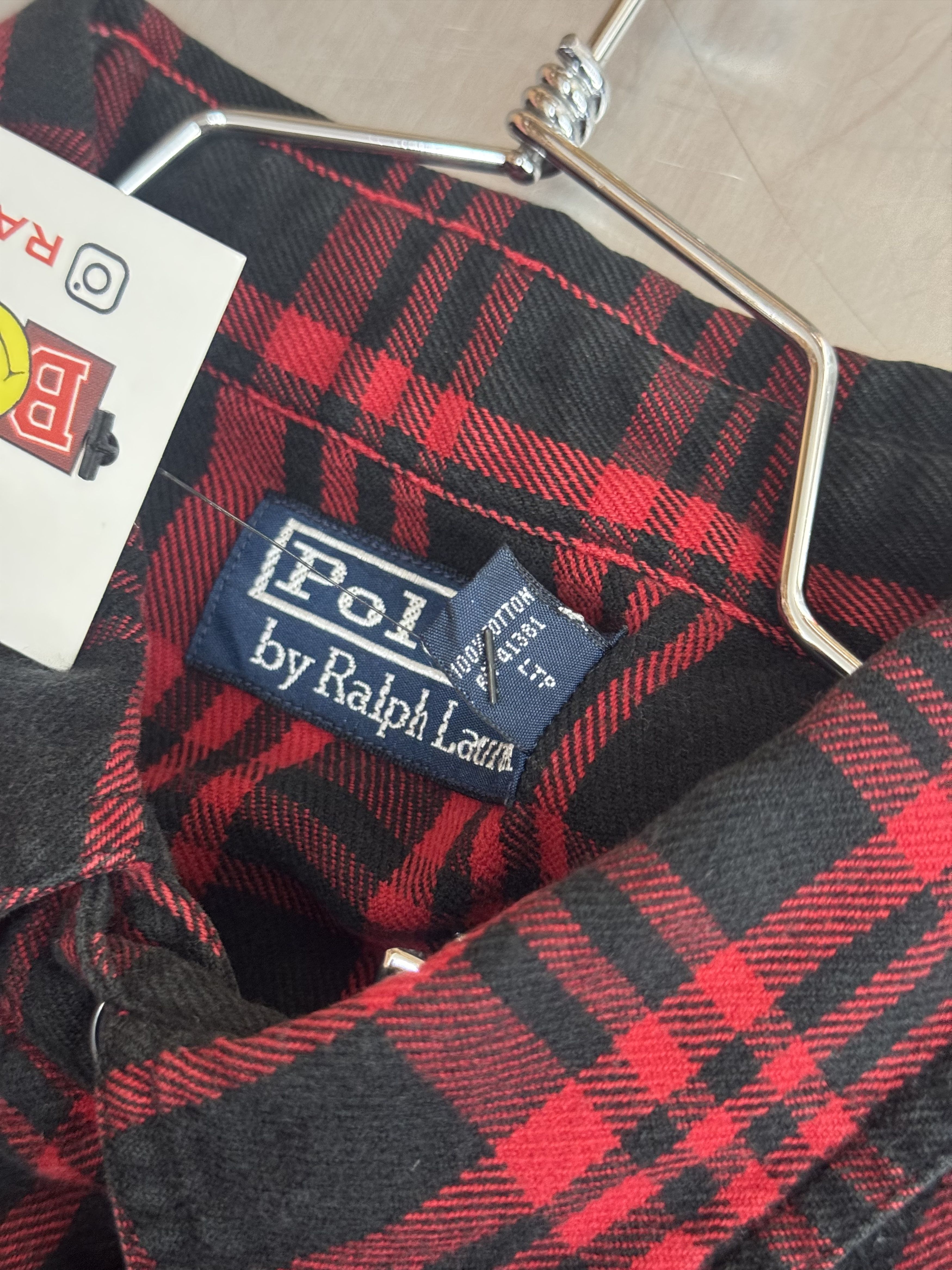 Polo Ralph Lauren Vintage RL Flannel Size US XL / EU 56 / 4 - 4 Thumbnail