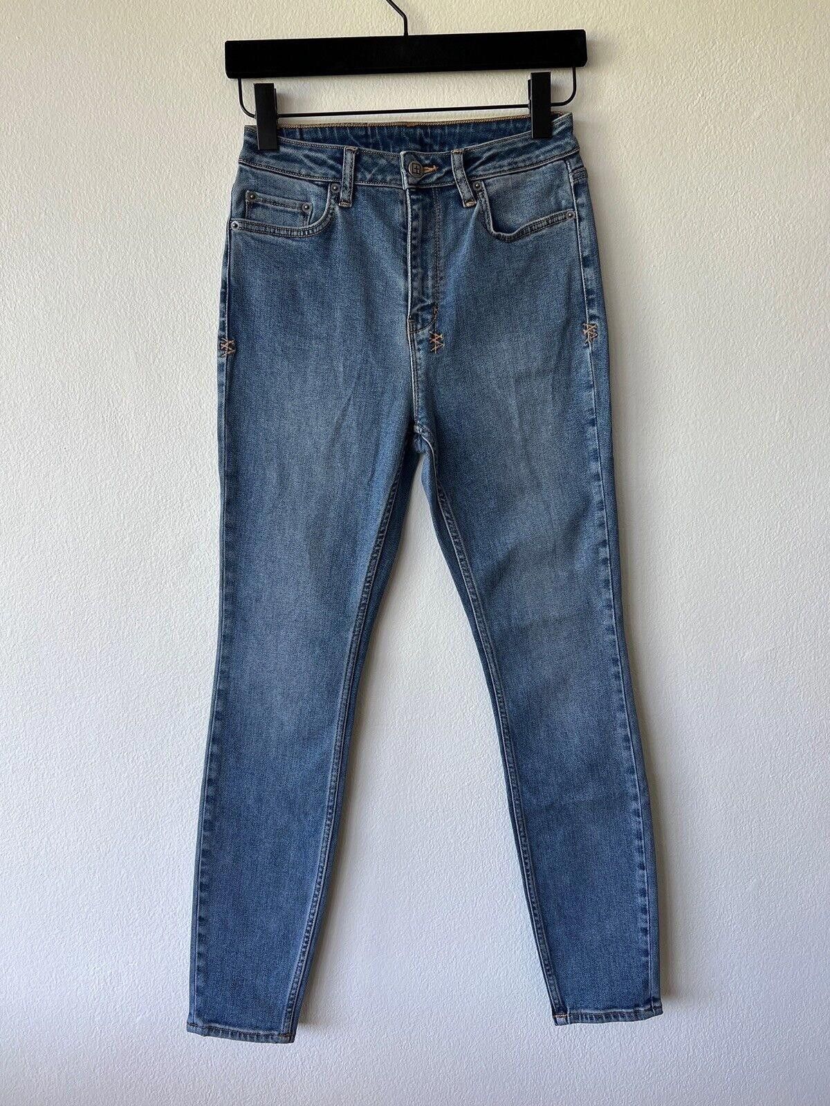 Ksubi new Ksubi womens denim jean hi wasted blue skinny 30 12 Size 30" / US 8 / IT 44 - 1 Thumbnail