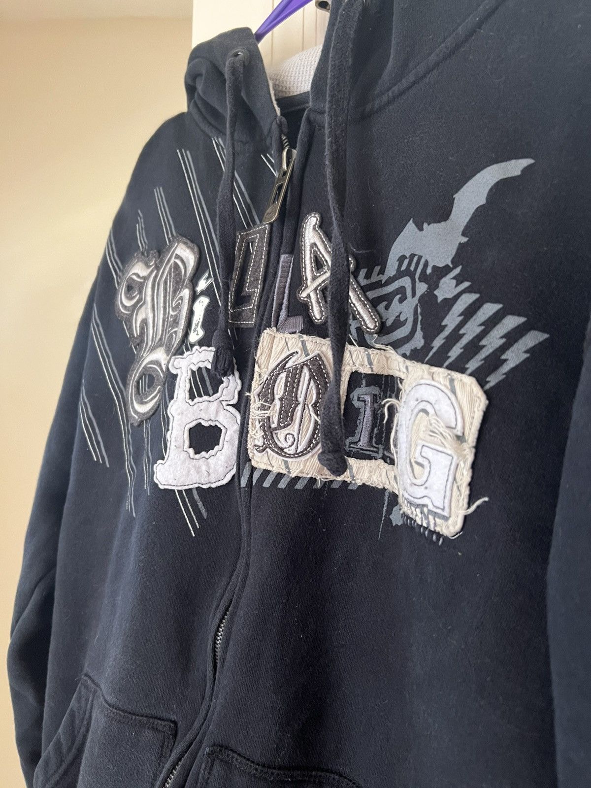 Billabong Billabong Vintage Embroidered Logo Y2K Hoodie Sz L Size US L / EU 52-54 / 3 - 2 Thumbnail