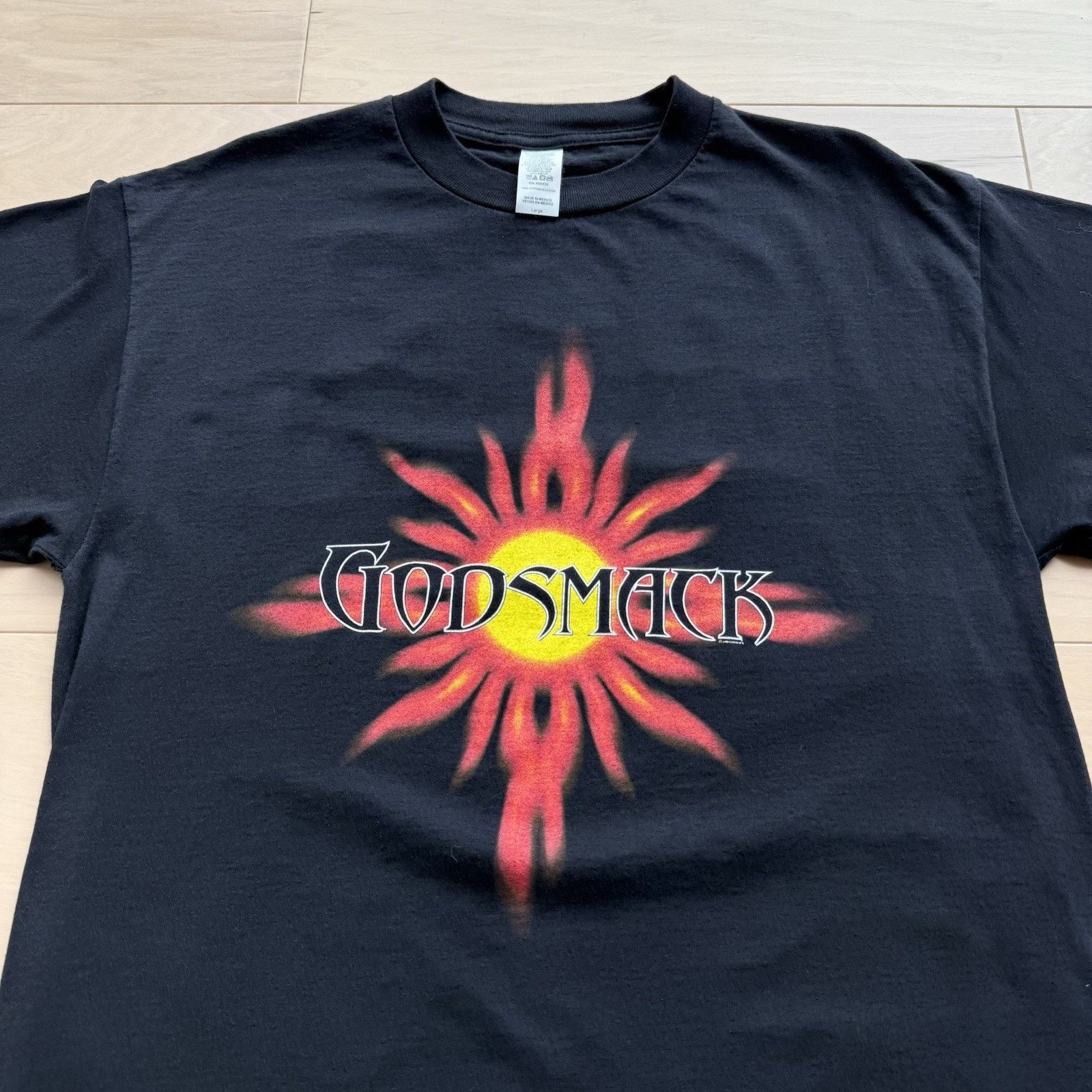 Vintage Vintage Godsmack XXX Shirt Large Black 90s Rock Music Tour Size US L / EU 52-54 / 3 - 3 Thumbnail