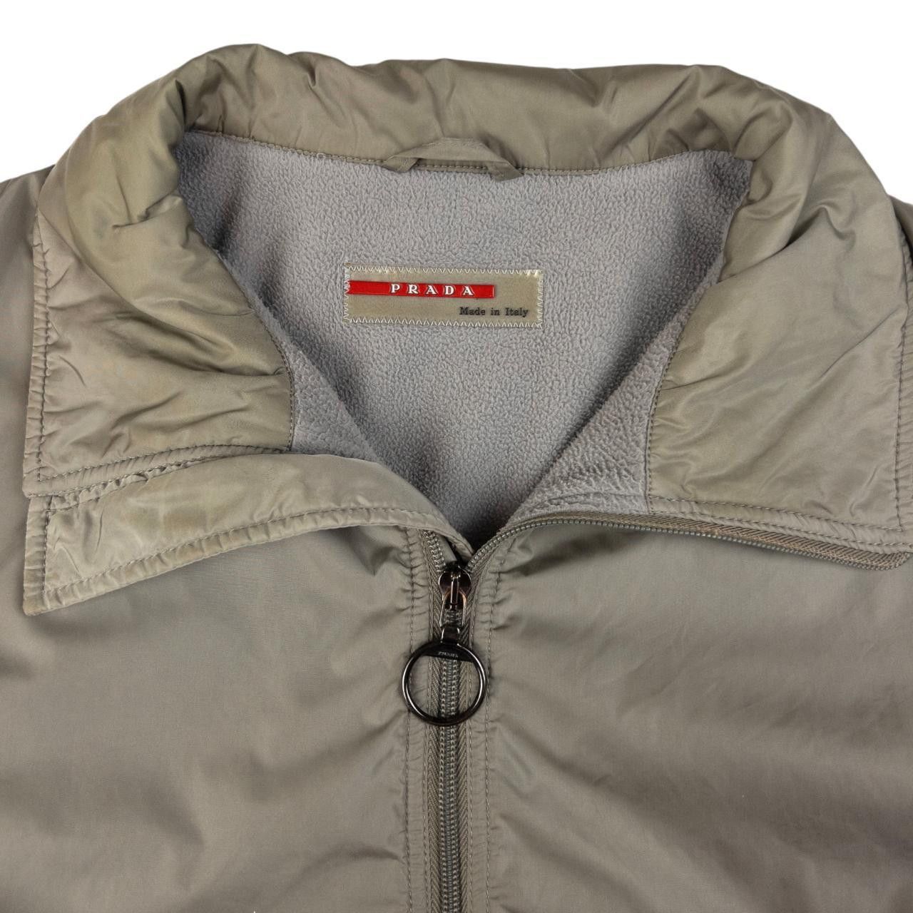 Prada Vintage Prada Sport Fleece Lined Jacket Size XL Size US XL / EU 56 / 4 - 4 Thumbnail