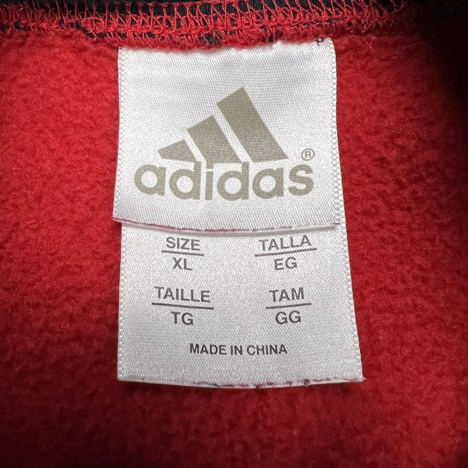 Adidas × Vintage Adidas Hoodie Essentials Spell Out Pullover Hood Sweatshirt Size US XL / EU 56 / 4 - 5 Thumbnail