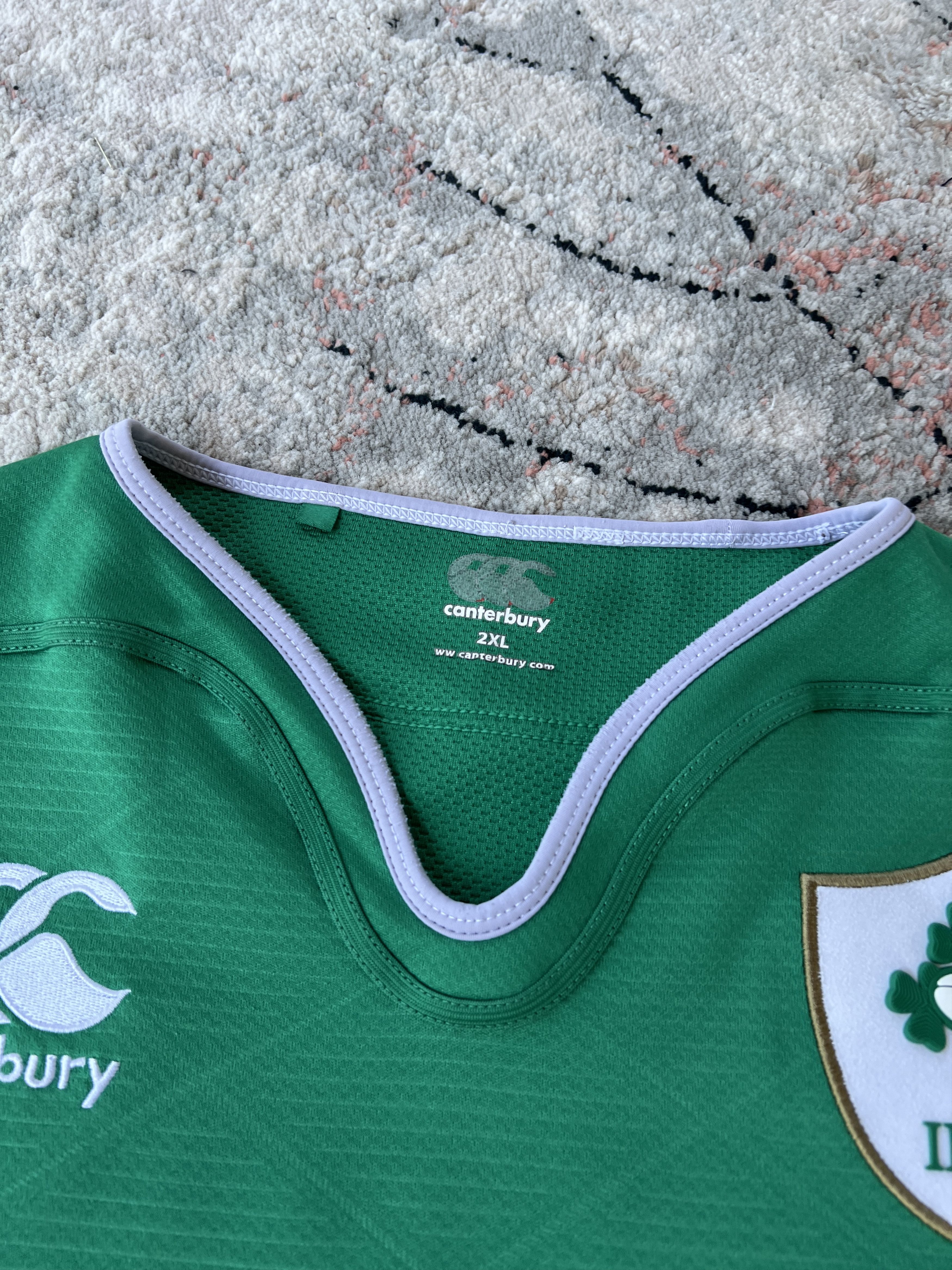 Canterbury of New Zealand Ireland Rugby Canterbury Jersey Size US XXL / EU 58 / 5 - 3 Thumbnail
