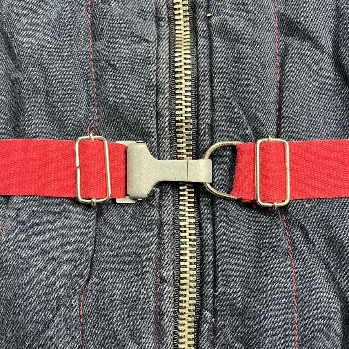 Armani × Vintage Vintage 90s Armani Jeans bondage vest Size US M / EU 48-50 / 2 - 7 Thumbnail