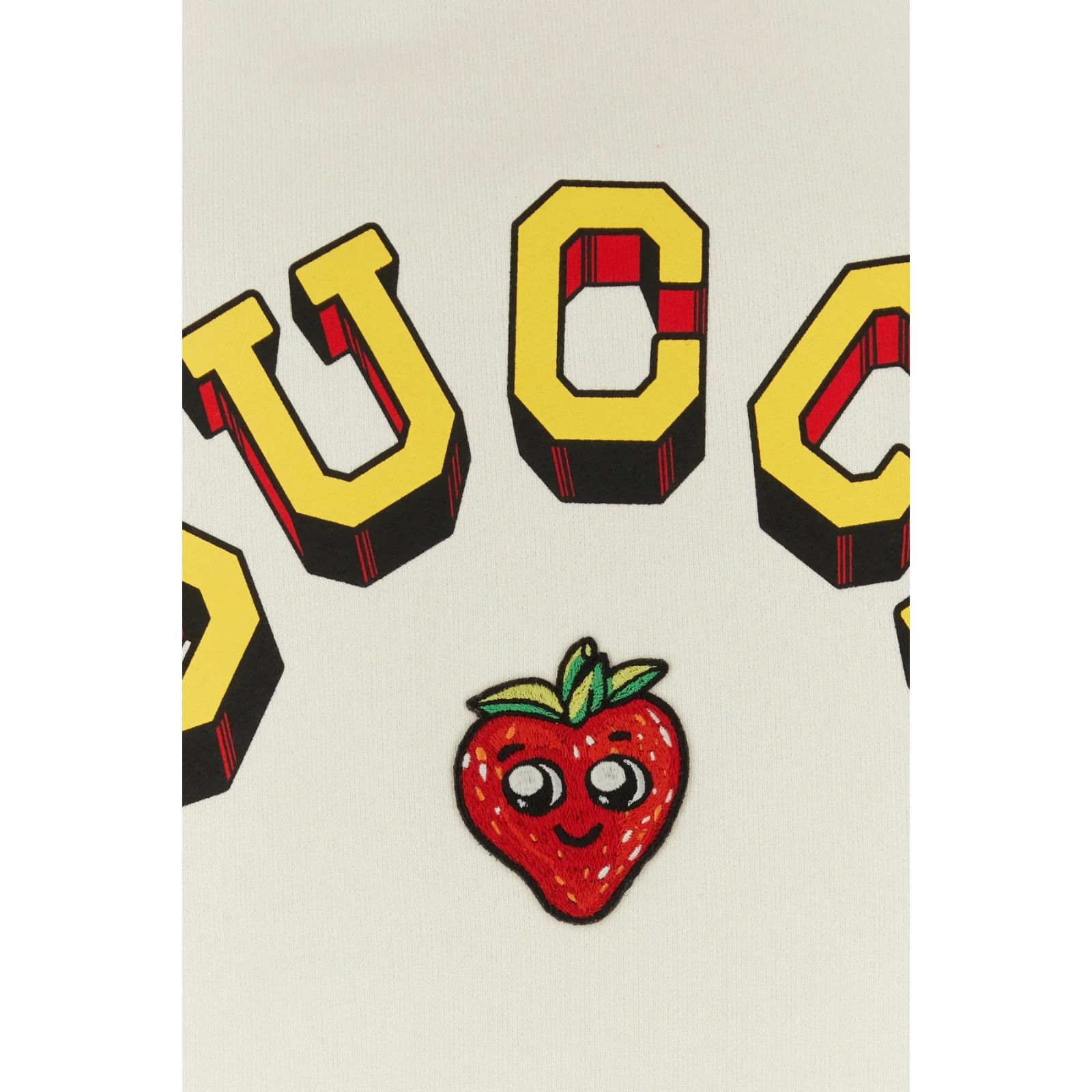 Gucci GUCCI Two-Tone Cotton Oversize Sweatshirt New & Authentic (M Size ONE SIZE - 3 Thumbnail