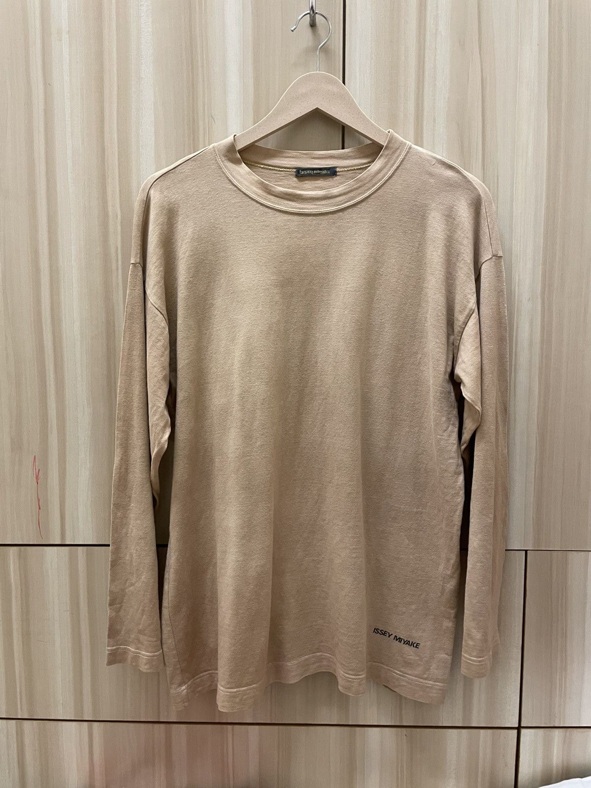 Issey Miyake Vtg Issey Miyake Japan Domestic Product Long Sleeve Tshirt Size US M / EU 48-50 / 2 - 1 Thumbnail