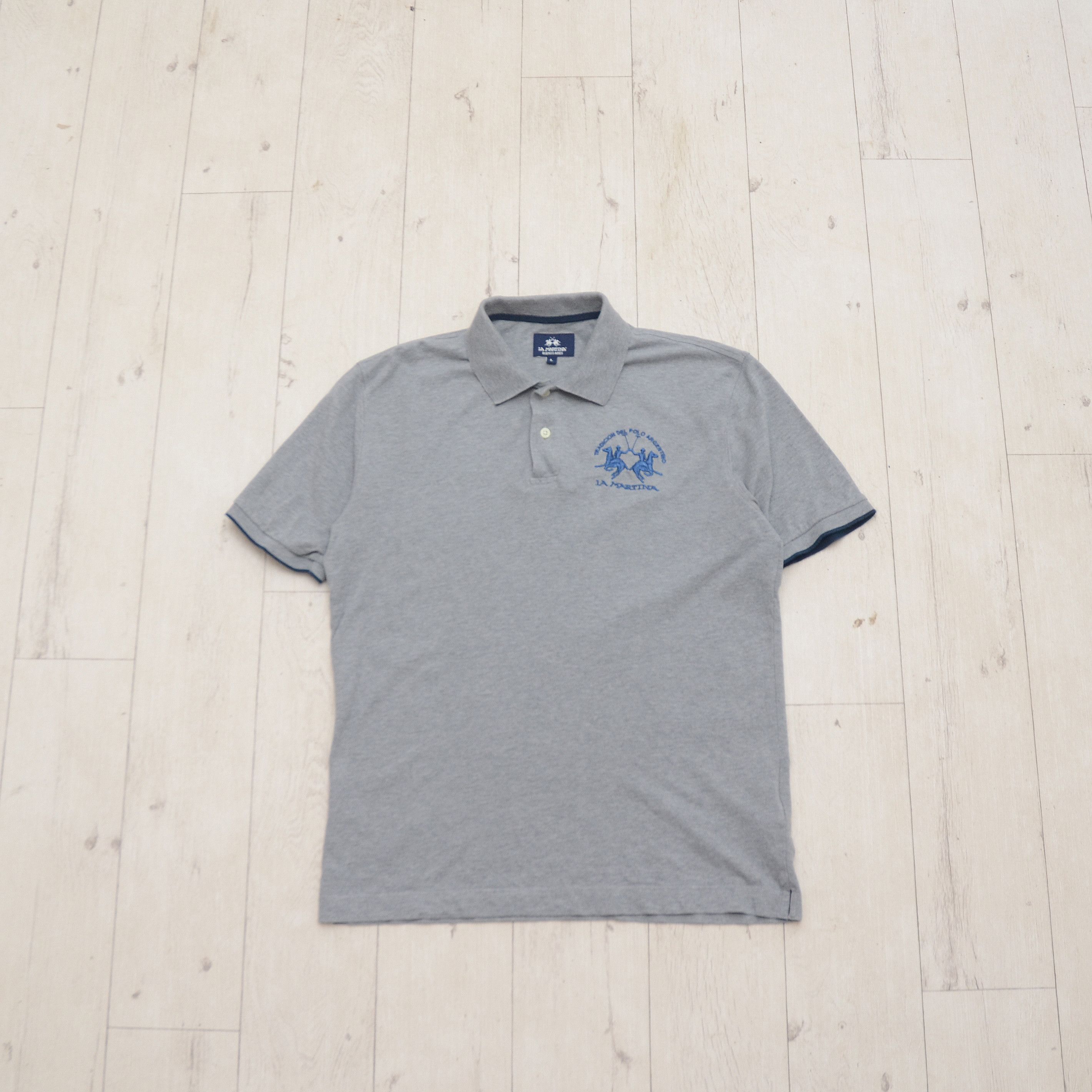 La Martina La Martina Buenos Aires Polo Team Shirt Sport Style Y2K Size US L / EU 52-54 / 3 - 2 Thumbnail