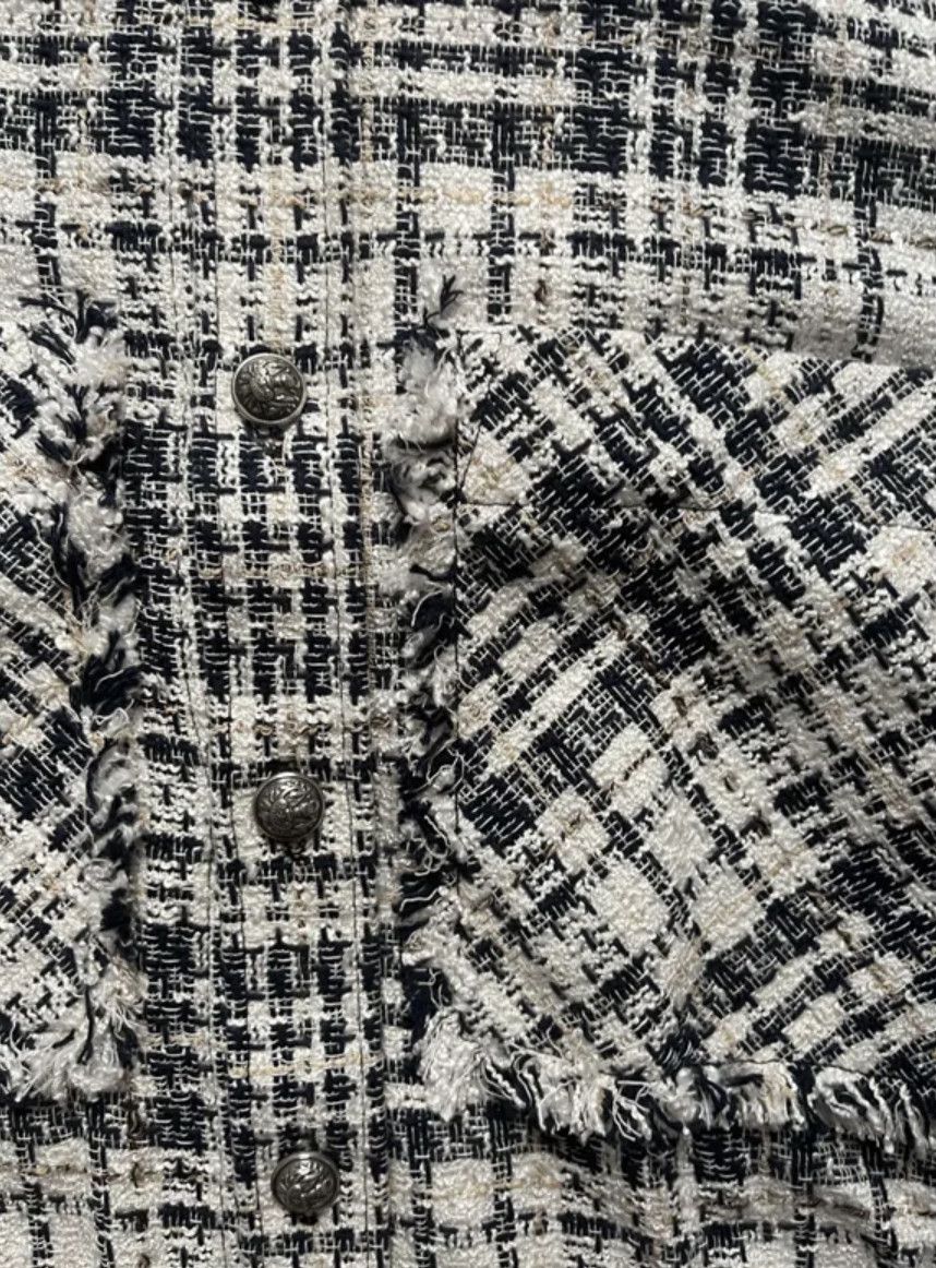 Faith Connexion Faith Connexion Tweed Oversized Shirt Size US XS / EU 42 / 0 - 5 Thumbnail
