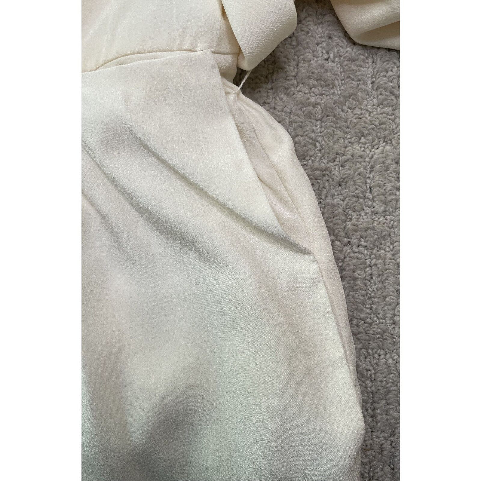 Ralph Lauren Purple Label Ralph Lauren Purple Label Polo Ivory Silk Jumpsuit Womens 12 Size 34" / US 12 / IT 48 - 7 Thumbnail