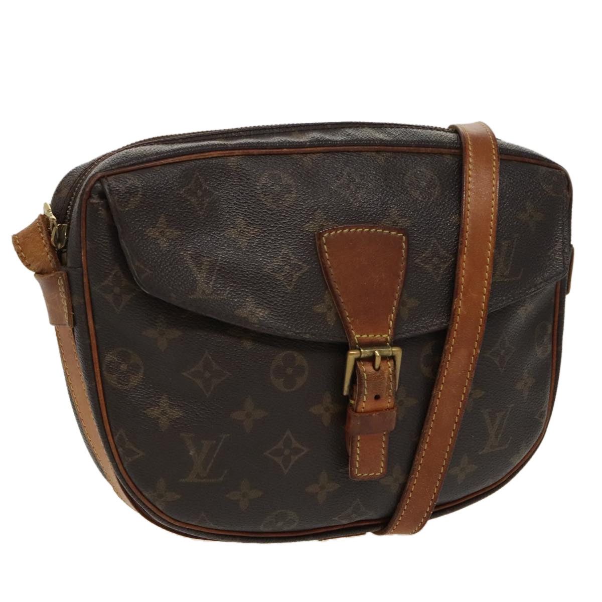 LOUIS VUITTON Monogram Jeune Fille MM Shoulder Bag M51226