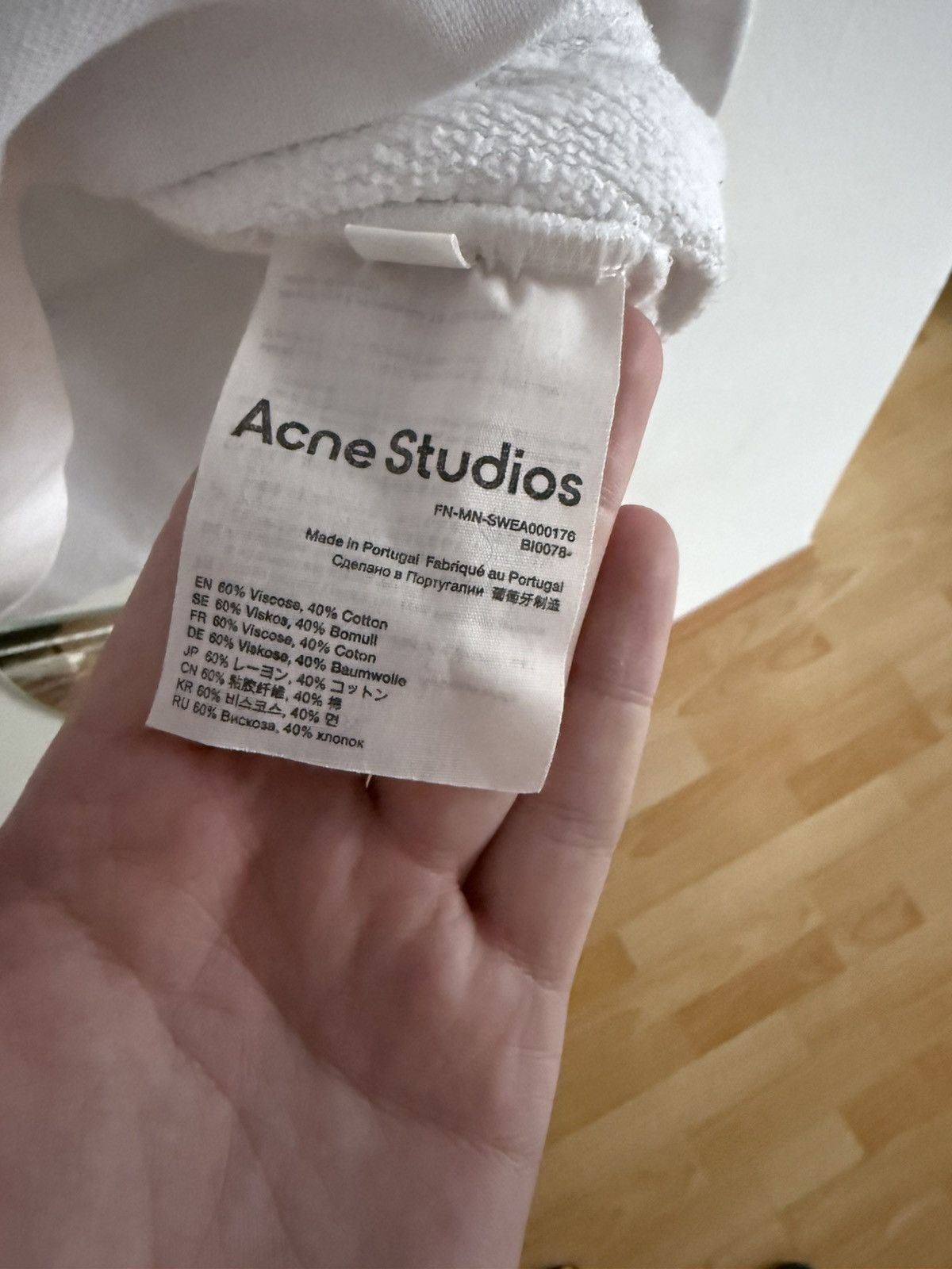 Acne Studios Acne Studios logo sweatshirt Size US M / EU 48-50 / 2 - 4 Thumbnail