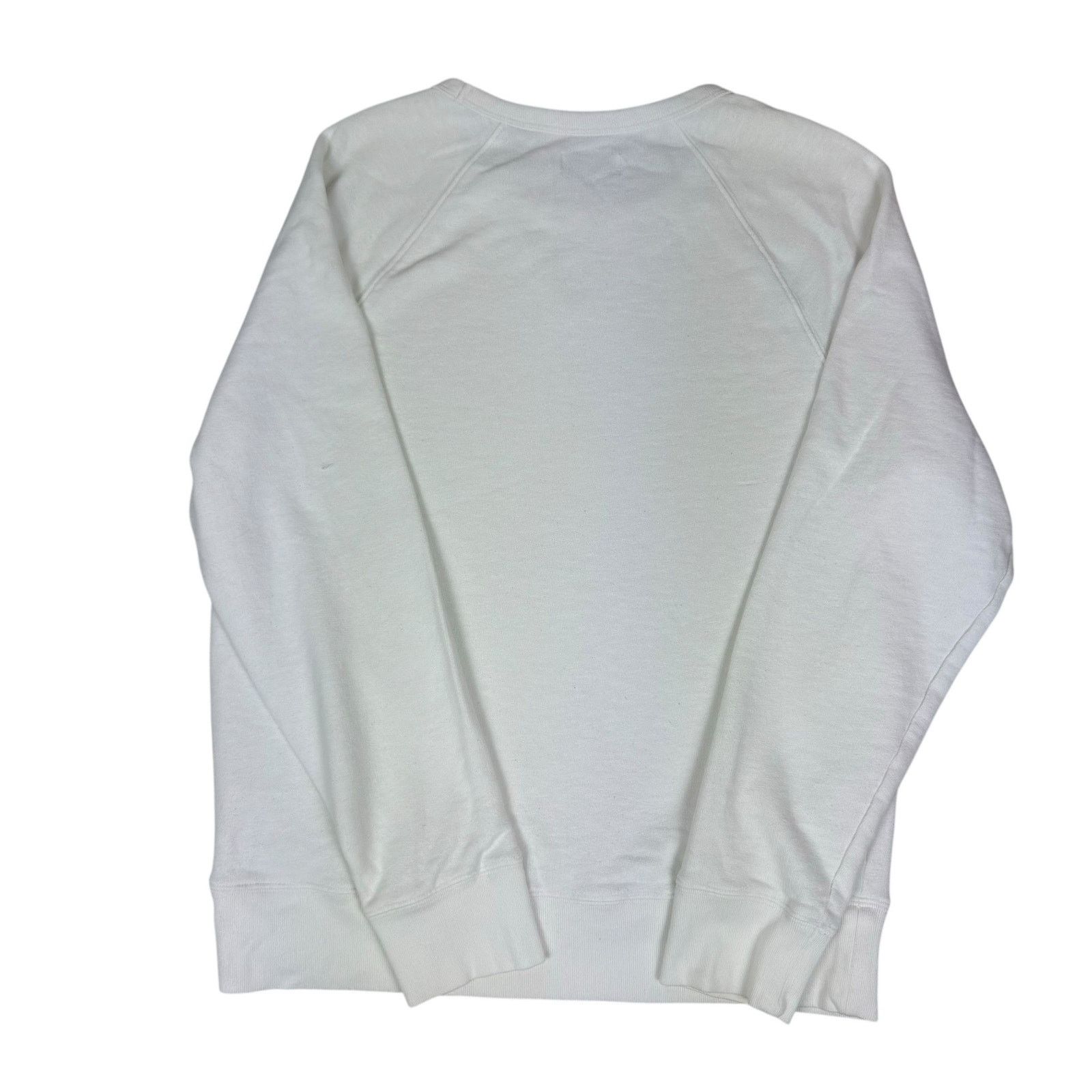 Acne Studios Acne Studios Mens White Cotton Crew Neck Pullover Sweatshirt Size US S / EU 44-46 / 1 - 9 Thumbnail