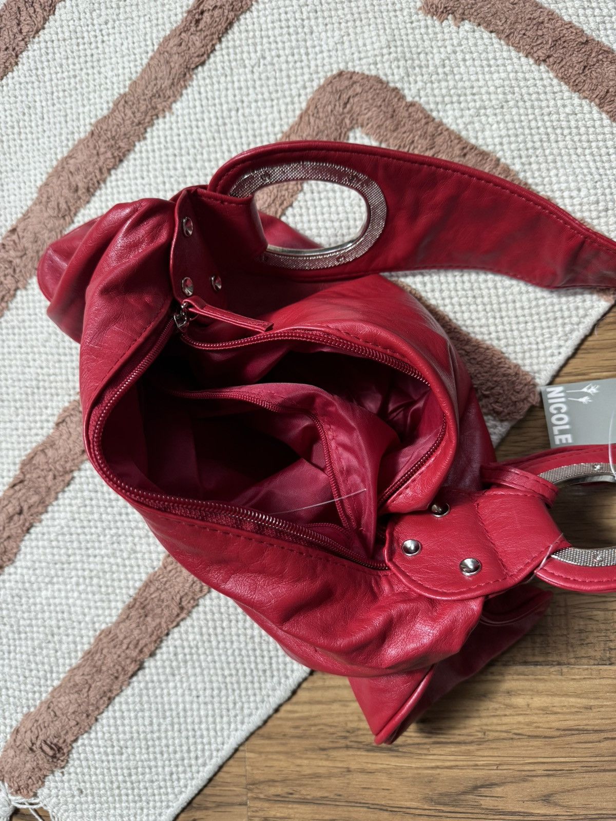 Vintage VINTAGE 2000s RED MINI BAG Size ONE SIZE - 6 Thumbnail