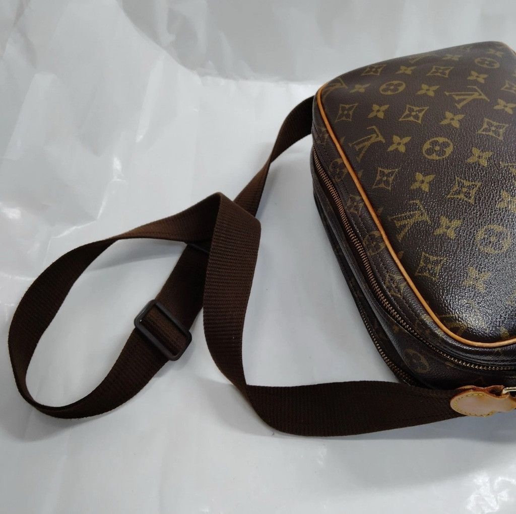 Louis Vuitton Louis Vuitton Monogram Canvas Reporter PM Bag Brown Size ONE SIZE - 4 Thumbnail
