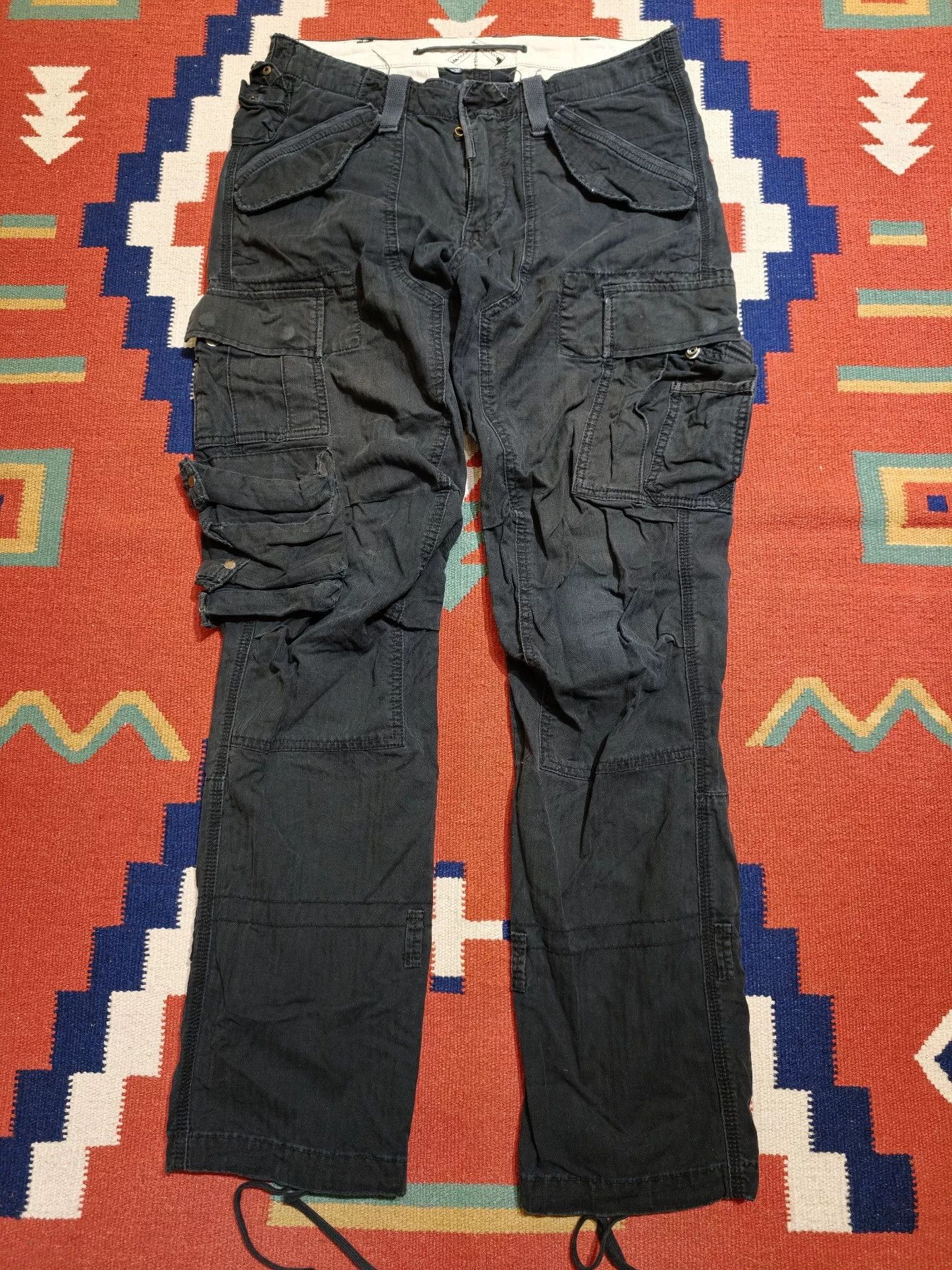 RRL Ralph Lauren RRL Ralph Lauren Cargo Paratrooper Pants Size US 32 / EU 48 - 1 Thumbnail