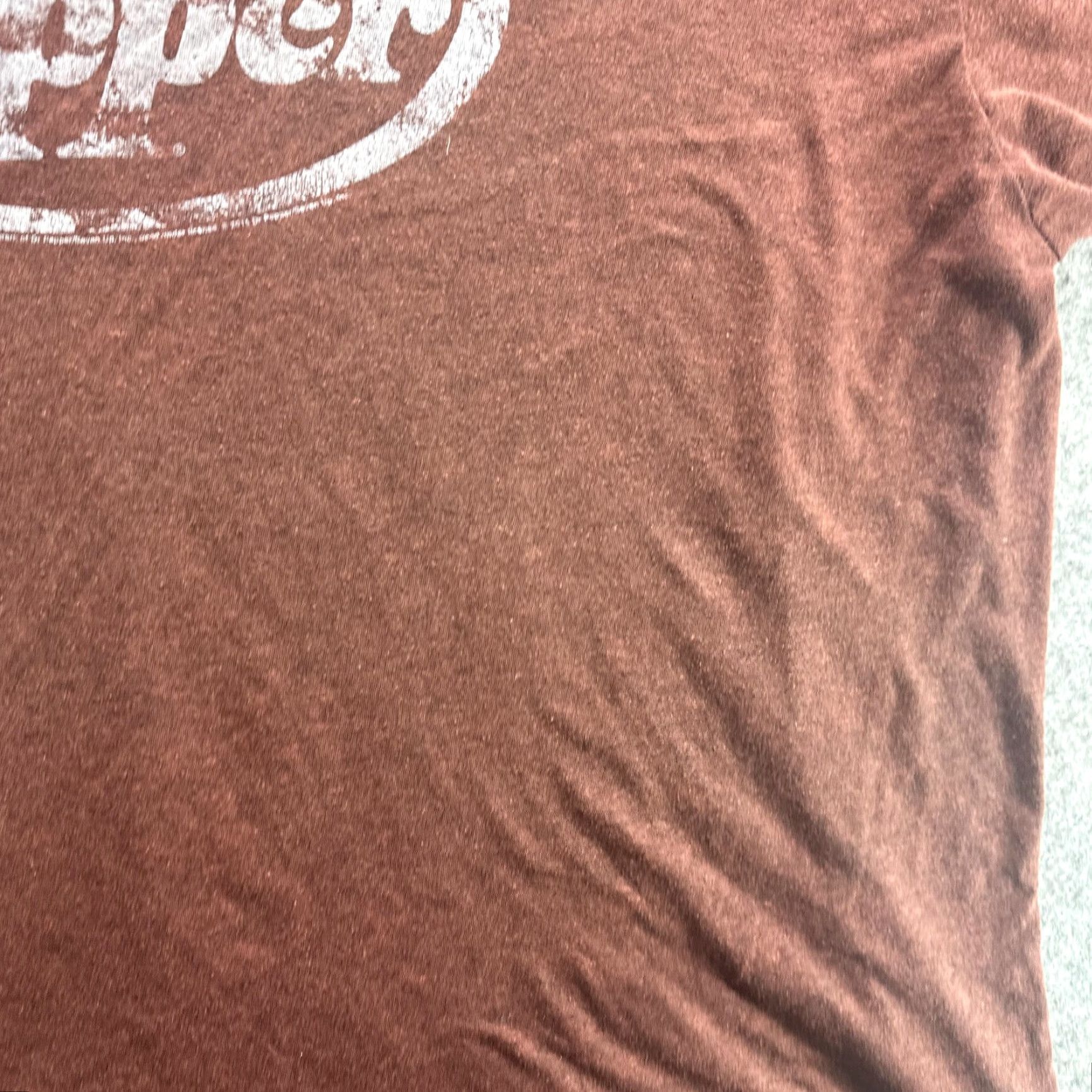 Vintage Dr Pepper Shirt Mens 2XL Brown Logo Graphic Tee Soft Poly Cotton Vintage Style Shirt Size US XXL / EU 58 / 5 - 6 Thumbnail
