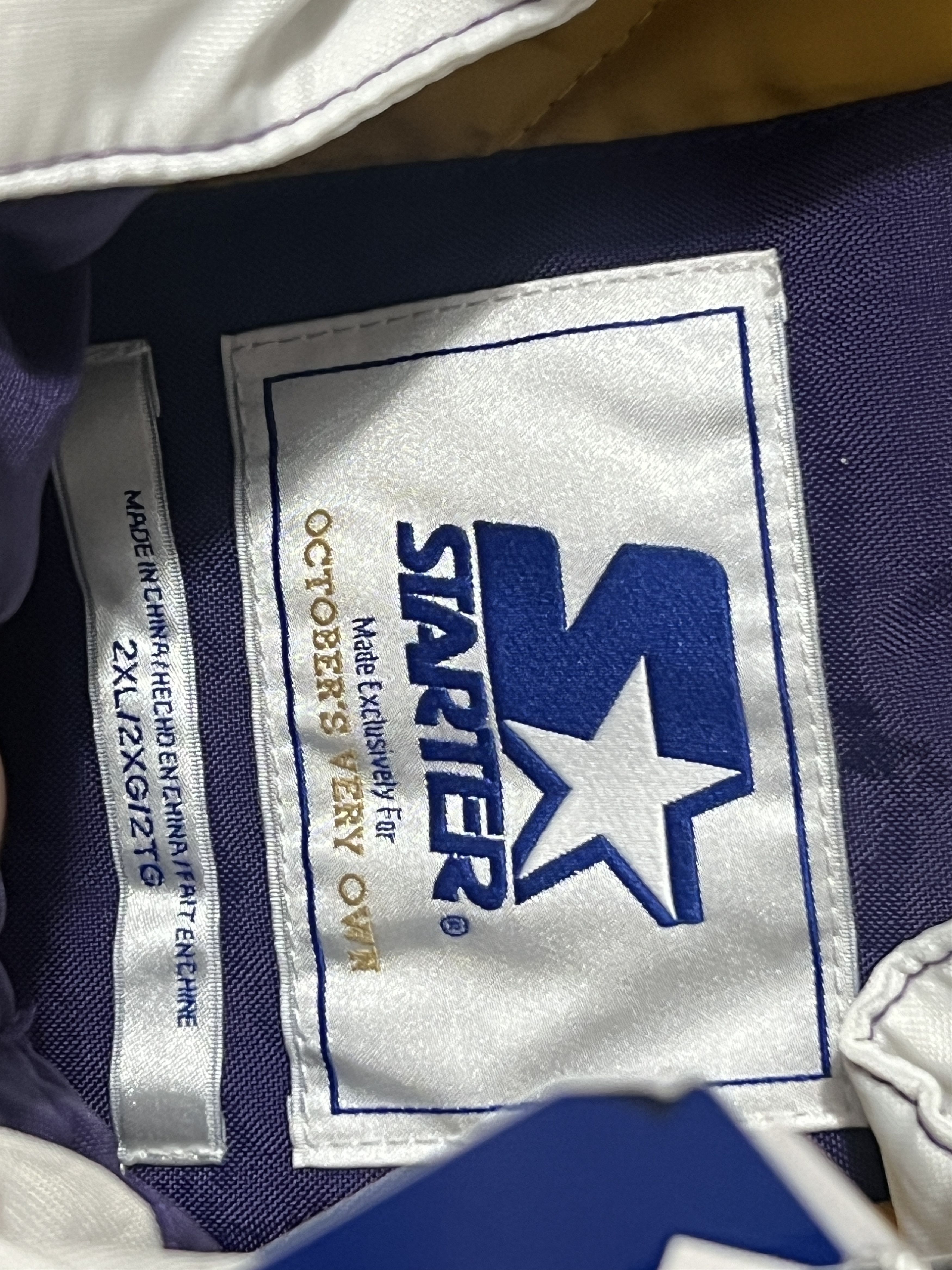Drake OVO x NFL BALTIMORE RAVENS STARTER® SIDELINE PUFFER JACKET Size US XXL / EU 58 / 5 - 10 Thumbnail