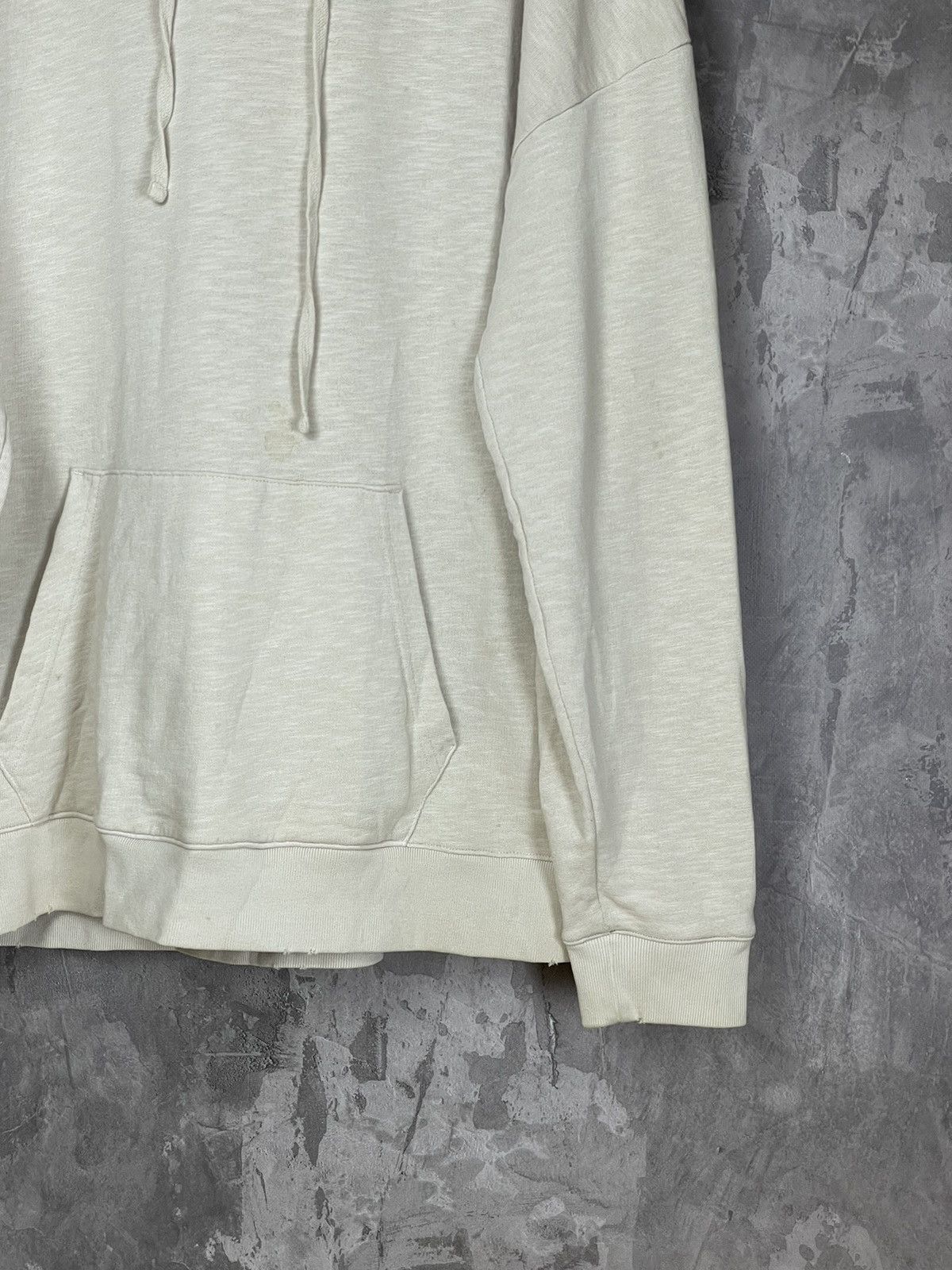 Allsaints Allsaints Oversized Fit Sand/Beige Avant Garde Y2K Hoodie Size US L / EU 52-54 / 3 - 6 Thumbnail