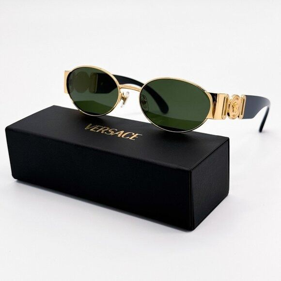 Versace NEW VERSACE SUNGLASSES VE2299 1002/71 GREEN WOMEN EYEWEAR VE Size ONE SIZE - 1 Thumbnail