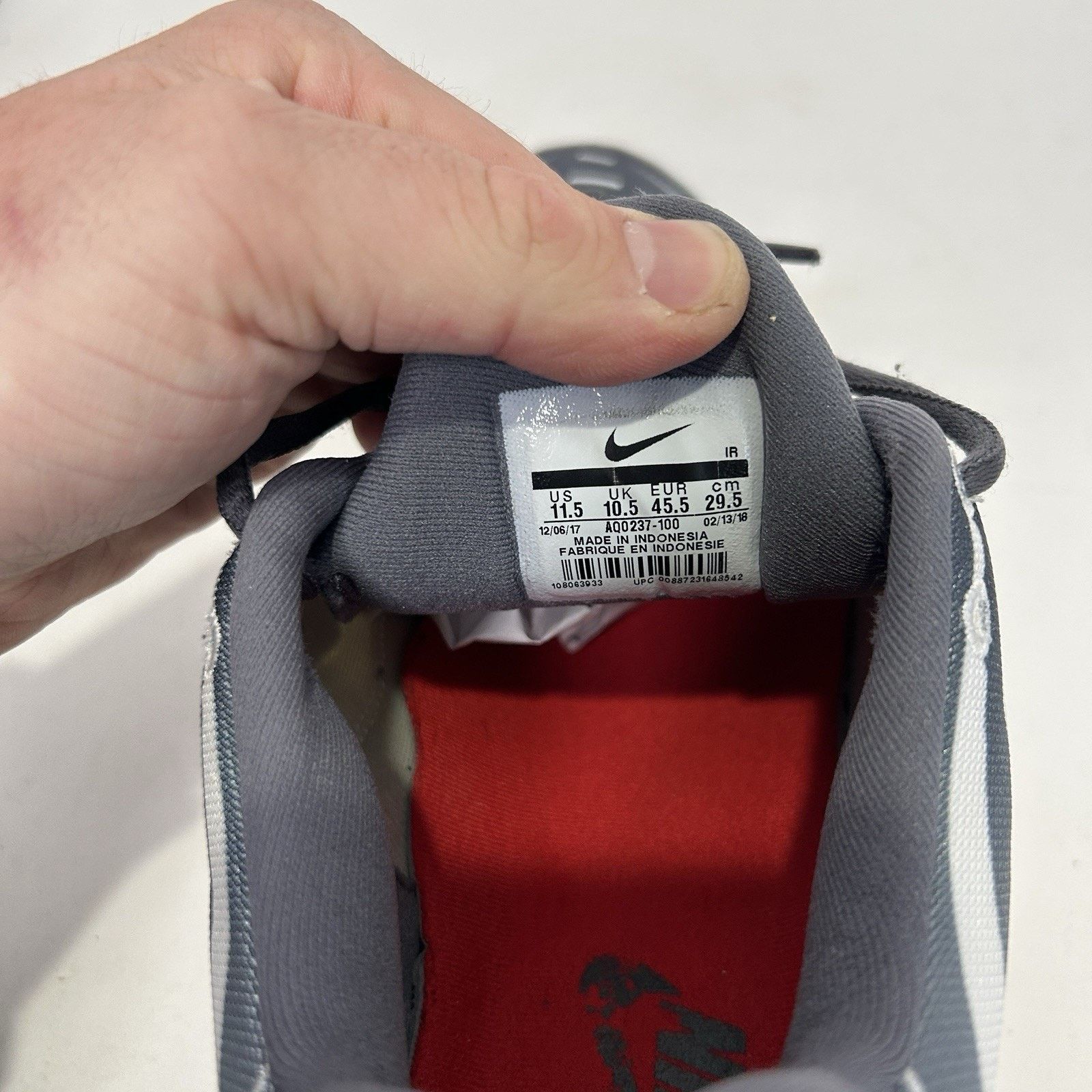 Nike Nike Air Max Plus TN SE “Before The Bite/Grey Red White” Size US 11.5 / EU 44-45 - 8 Thumbnail