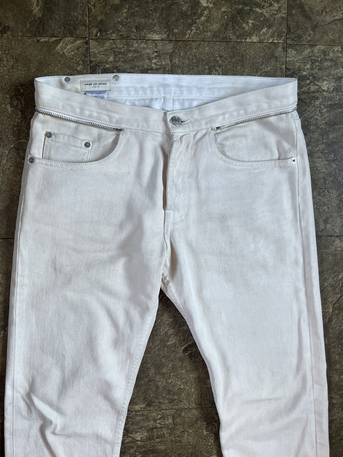 Dries Van Noten Dries Van Noten Back Zip Denim Size US 30 / EU 46 - 3 Thumbnail